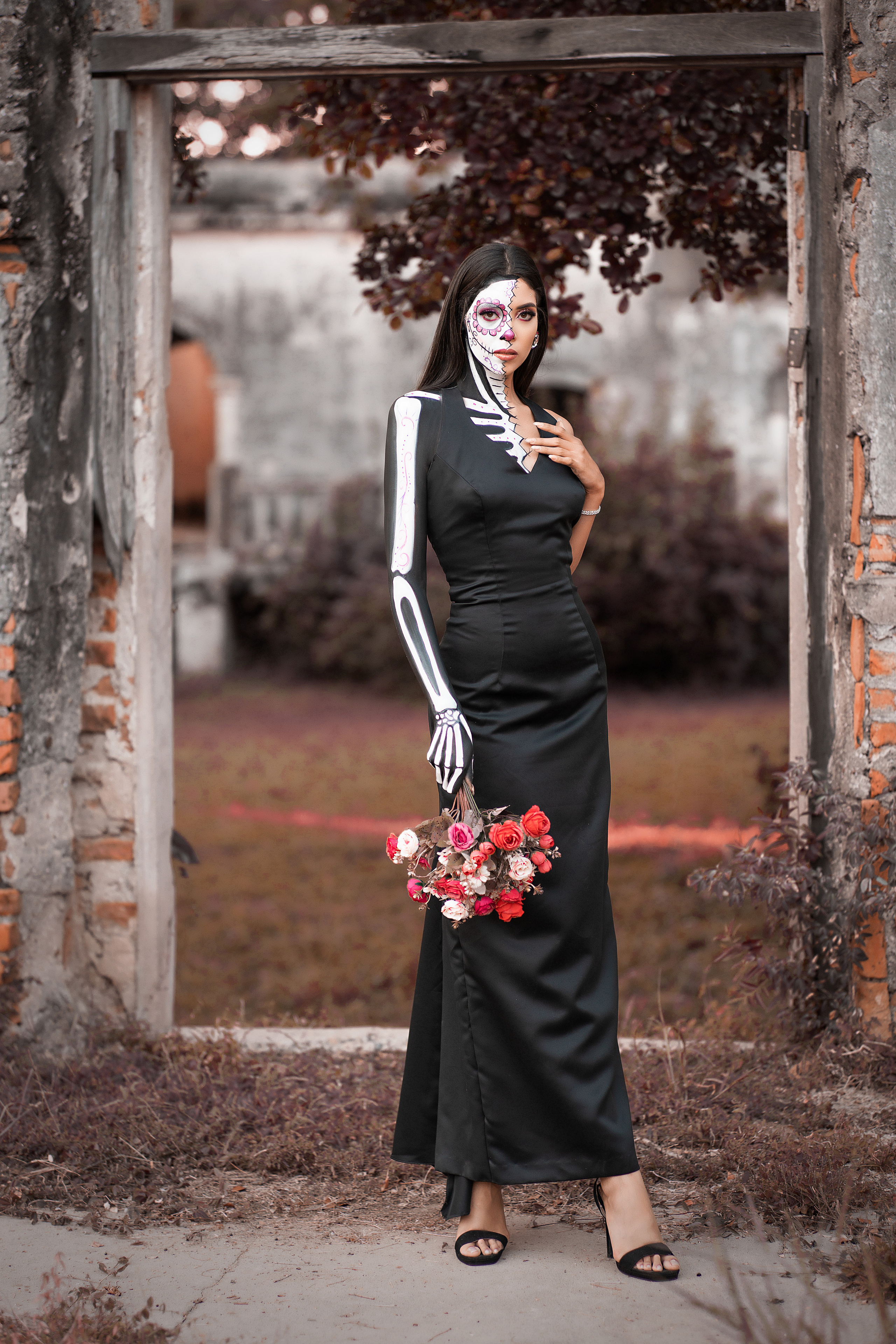 Catrinas y Halloween. Виктория Кастельянос. Русскоязычный фотограф в Мексике