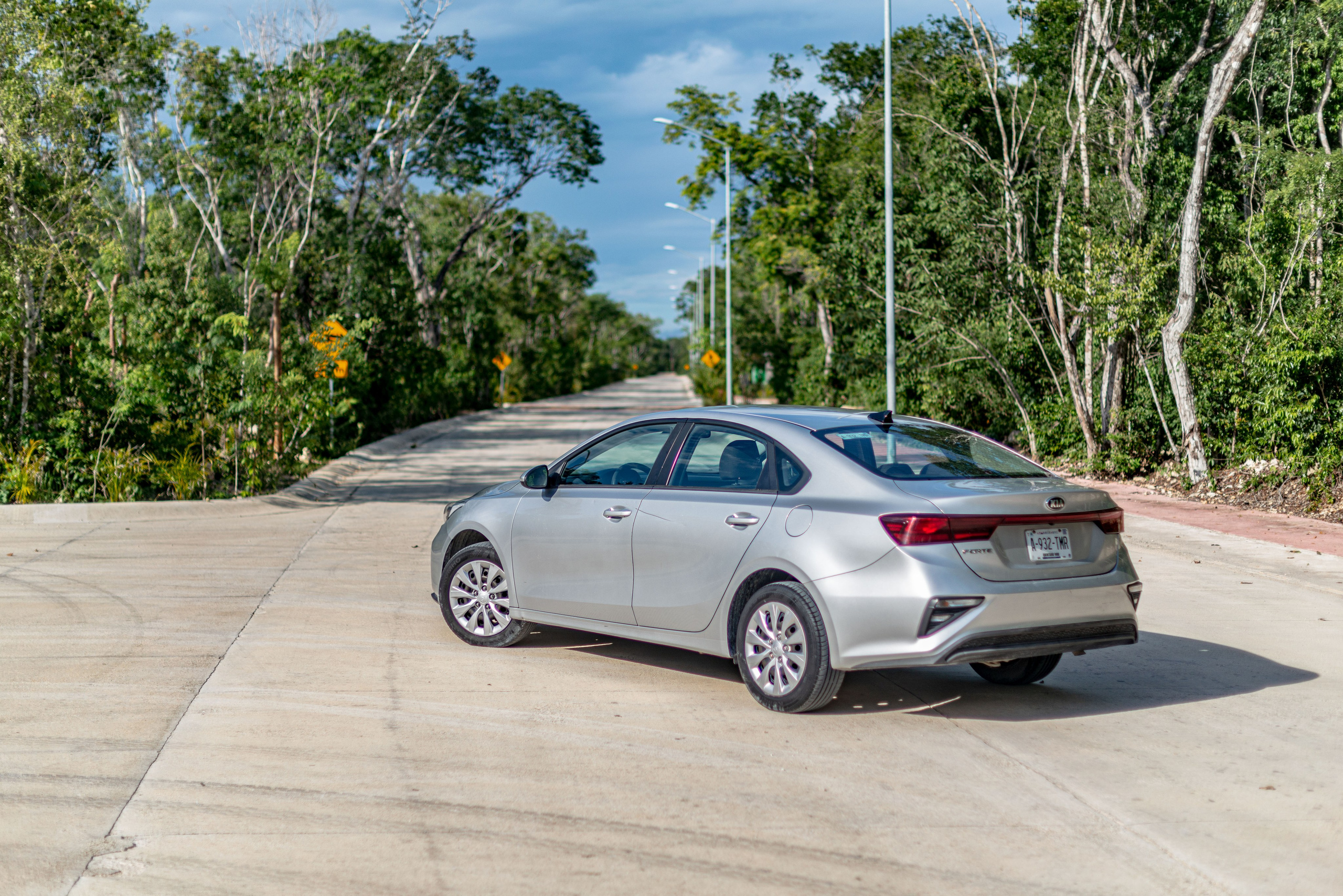 Съемка автомобиля Kia Forte 2019. PHOTOGRAPHER QUINTANA ROO