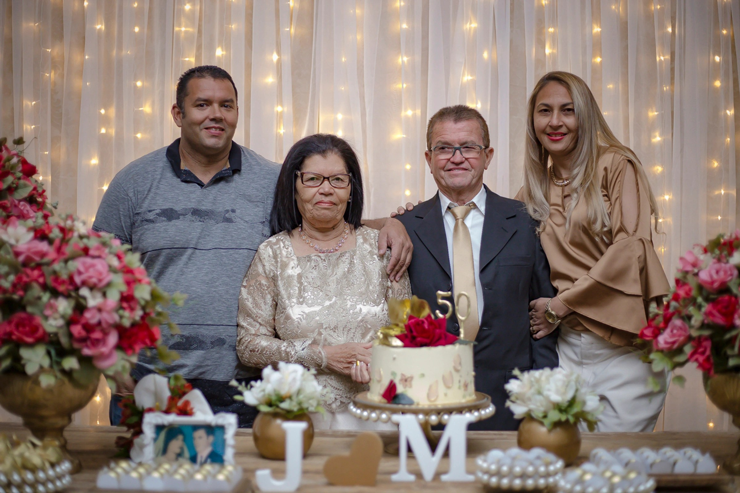 Bodas de Ouro - J & M. Fotógrafa de Eventos em São Paulo e Sorocaba Kika Damasceno