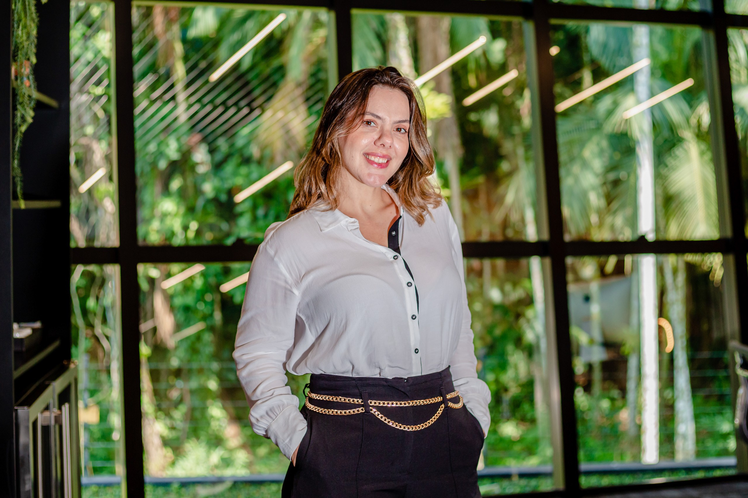 Fotografia de retrato corporativo para a empresa Dromos em Joinville