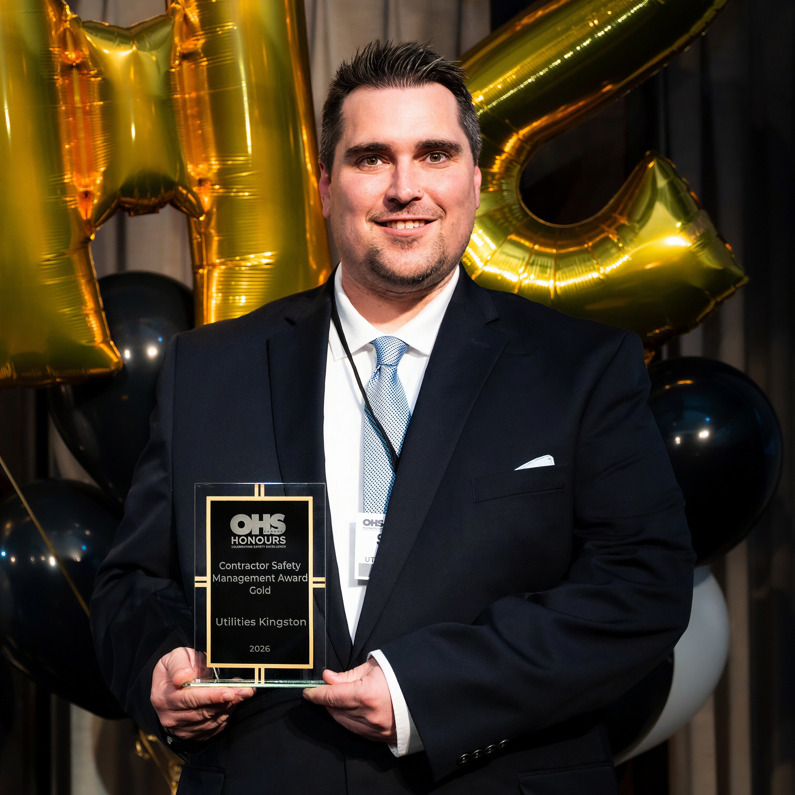 OHS Honours award recipient portrait photographed at Palais Royale Toronto