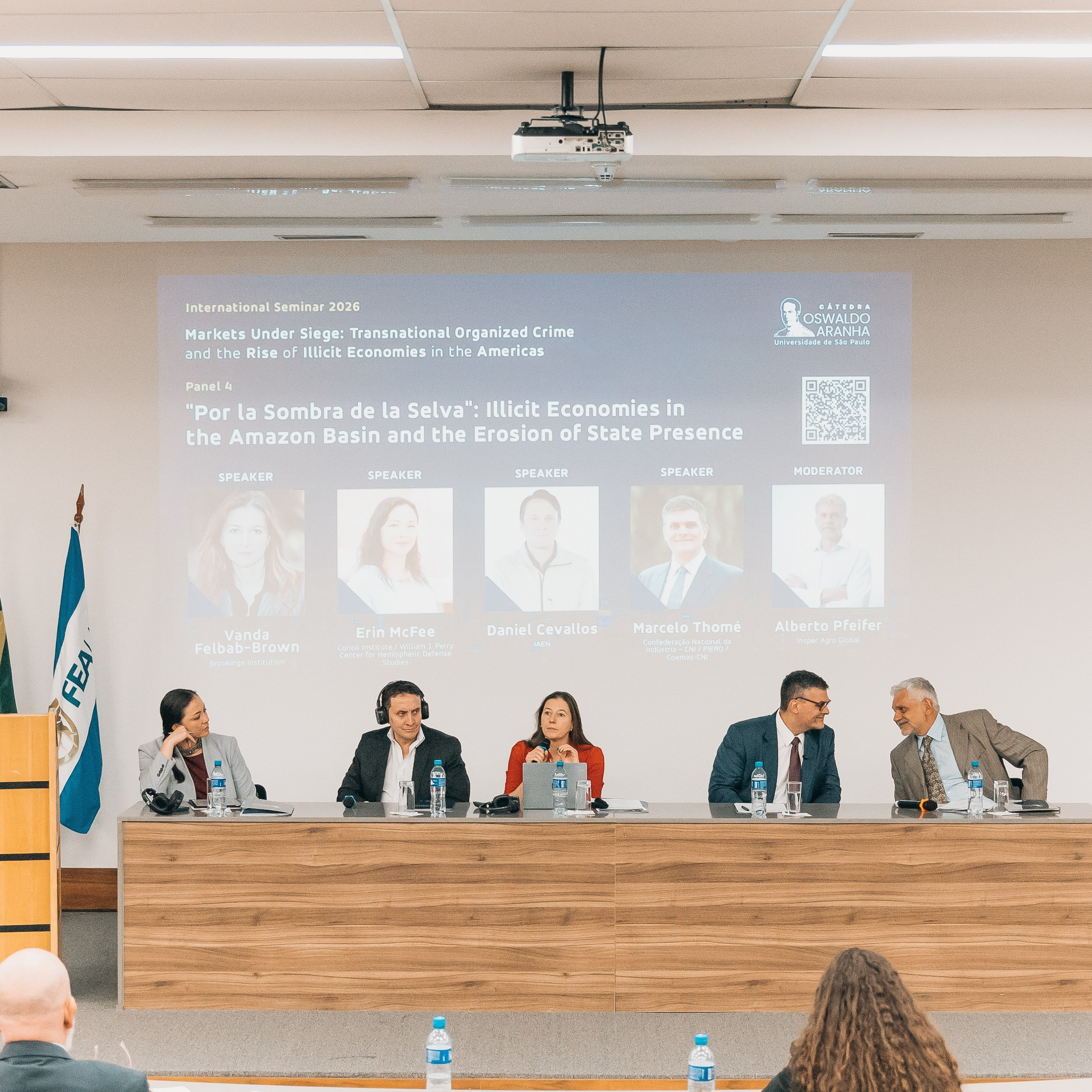 Seminário Internacional 2026 — FEA USP. Mareh Audiovisual