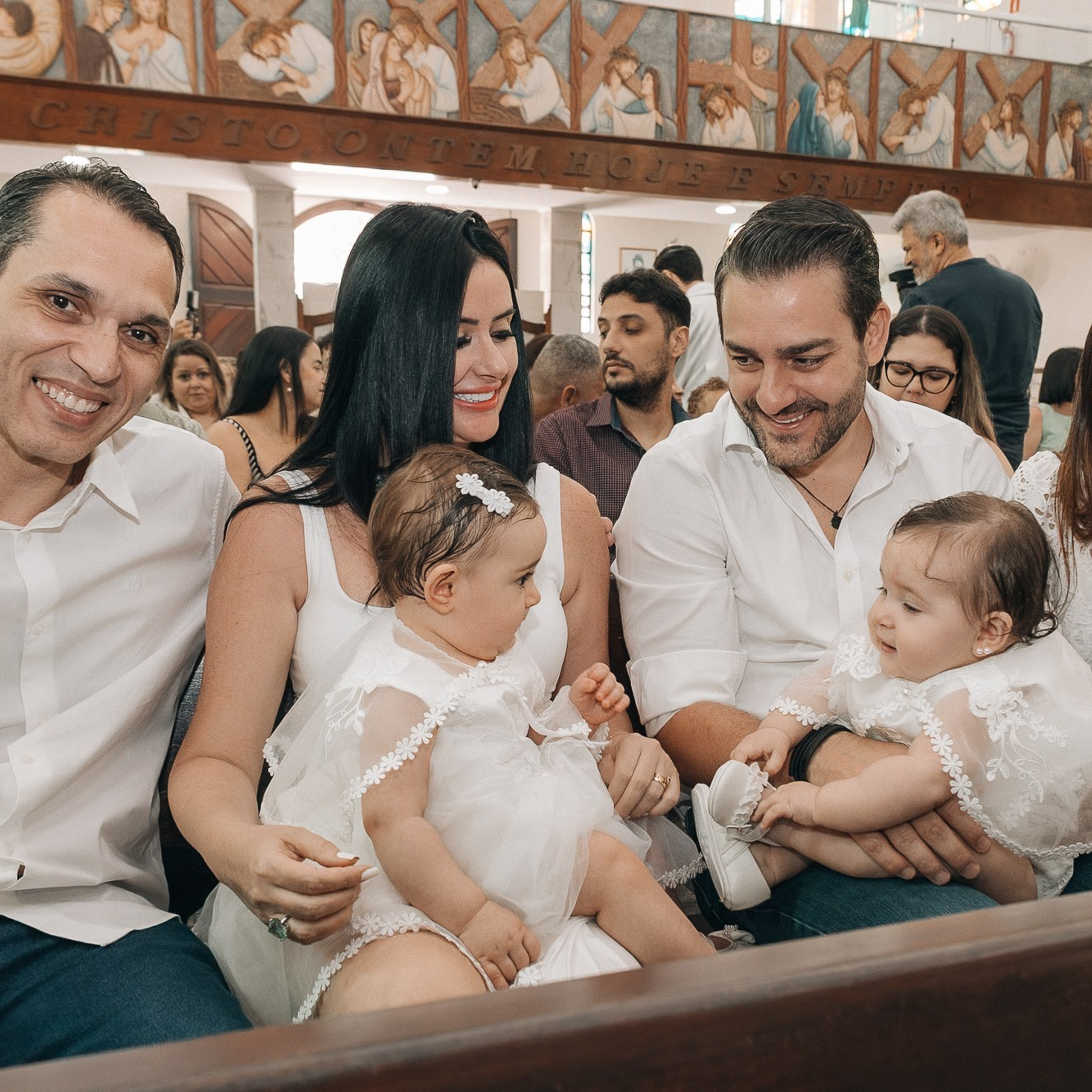 Batizado — Marcela e Luna. Mareh Audiovisual