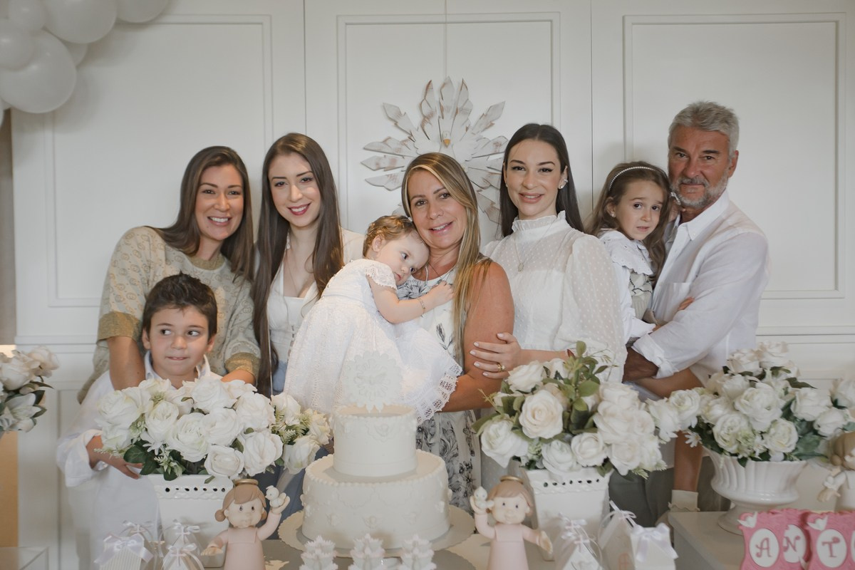 Batizado - Antonella e Hailey. Fotógrafa de Eventos em São Paulo e Sorocaba Kika Damasceno