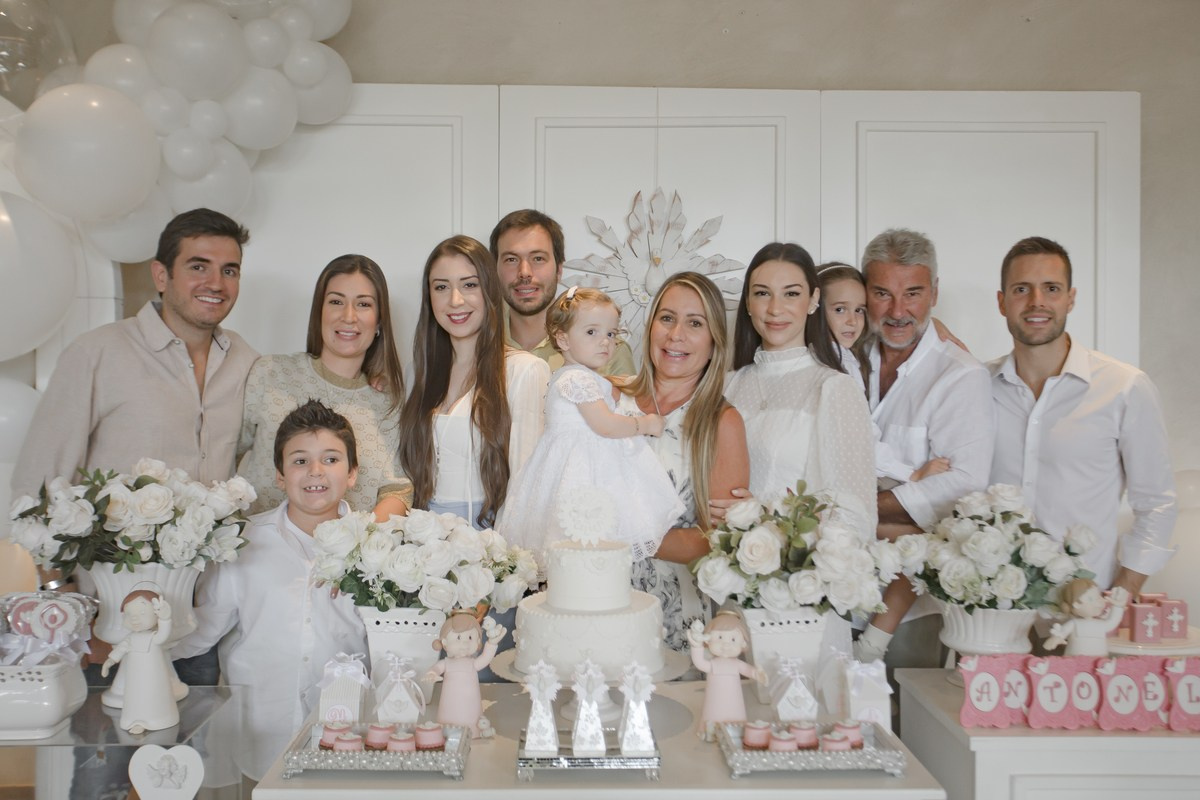 Batizado - Antonella e Hailey. Fotógrafa de Eventos em São Paulo e Sorocaba Kika Damasceno