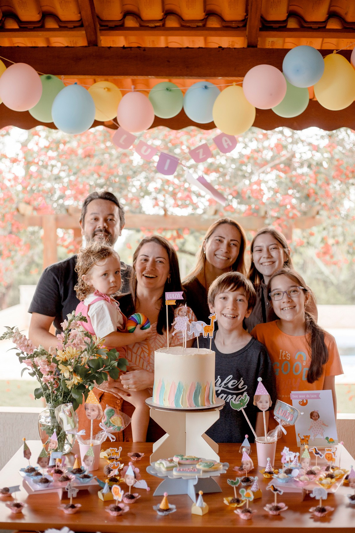Luiza — 2º aninho. Fotógrafa de Eventos em São Paulo e Sorocaba Kika Damasceno