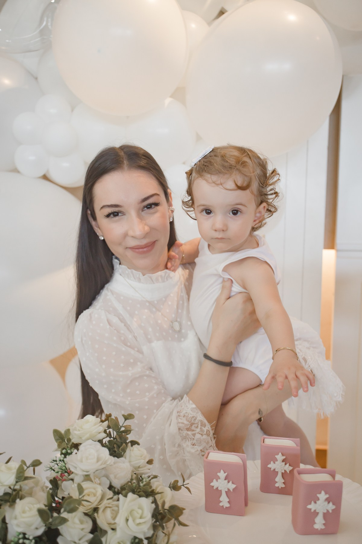 Batizado - Antonella e Hailey. Fotógrafa de Eventos em São Paulo e Sorocaba Kika Damasceno