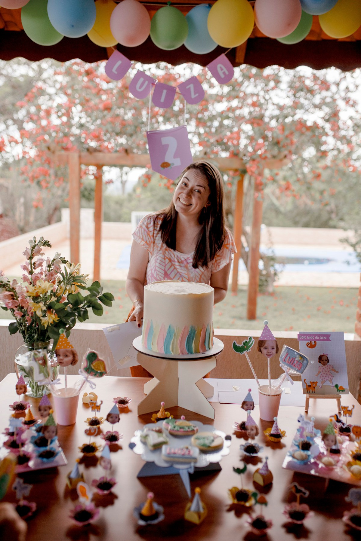 Luiza — 2º aninho. Fotógrafa de Eventos em São Paulo e Sorocaba Kika Damasceno