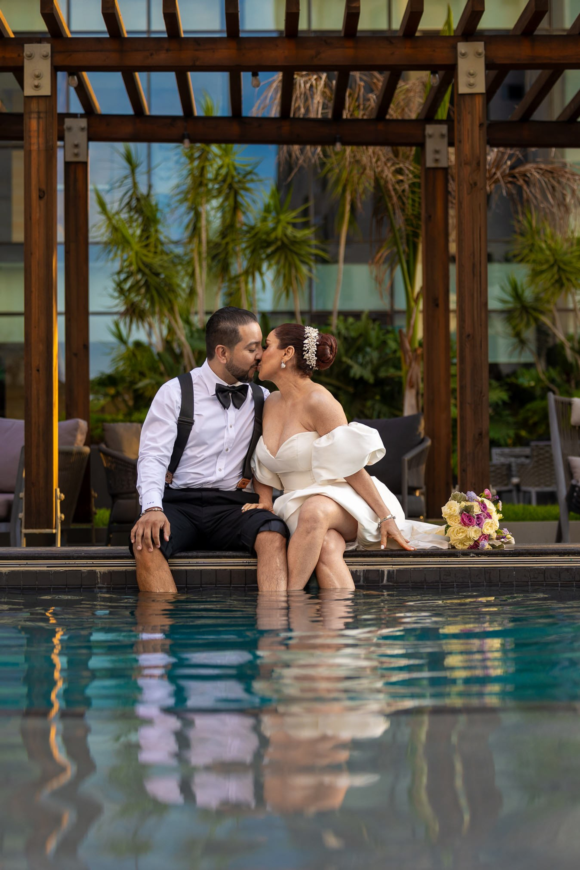Torre Cosmopolitan Boda Tijuana Marysol y Brandon. Estudio de fotografia en Tijuana