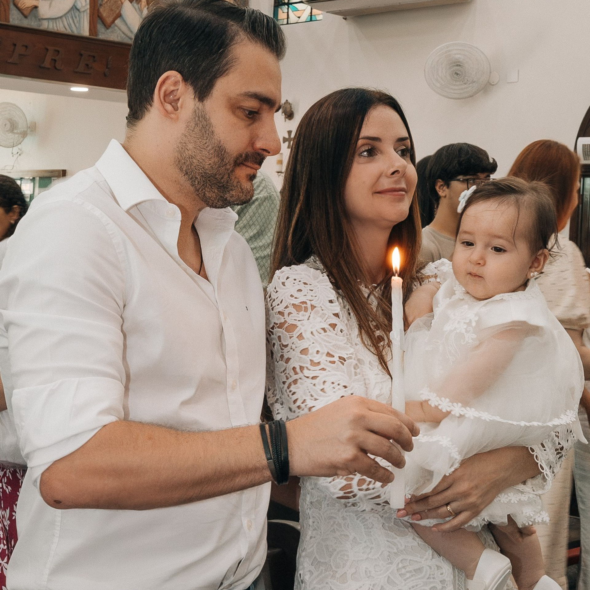 Batizado — Marcela e Luna. Mareh Audiovisual