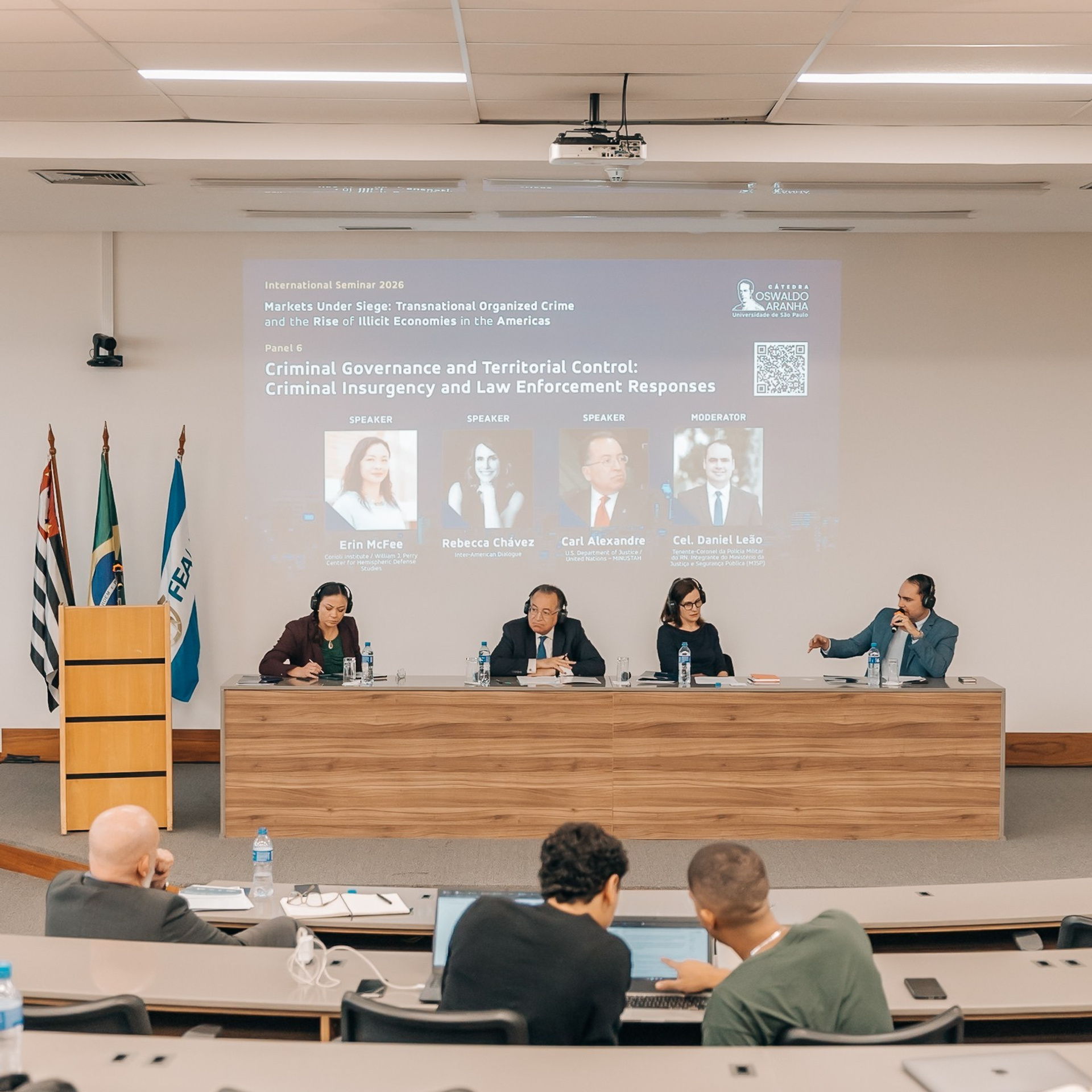 Seminário Internacional 2026 — FEA USP. Mareh Audiovisual
