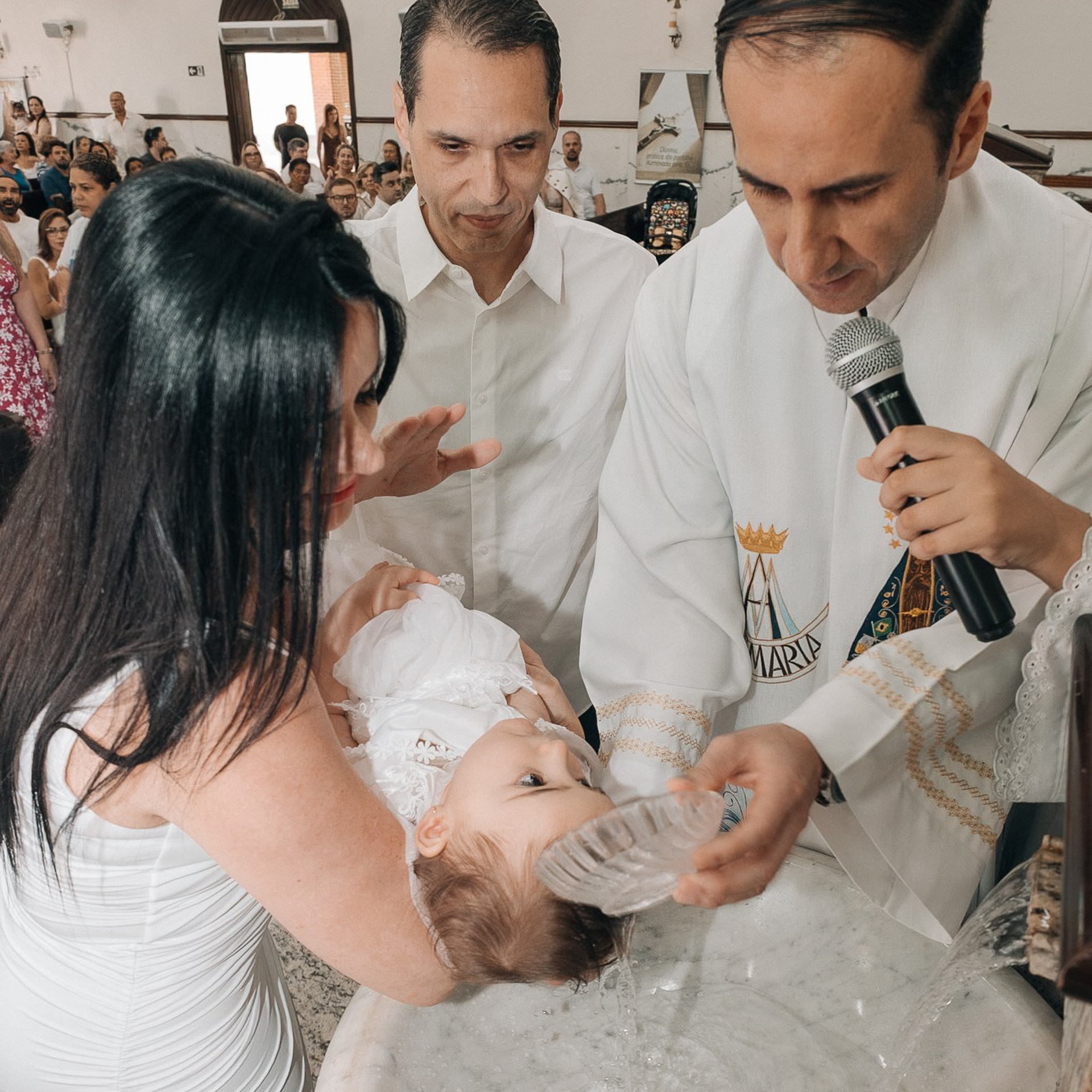 Batizado — Marcela e Luna. Mareh Audiovisual
