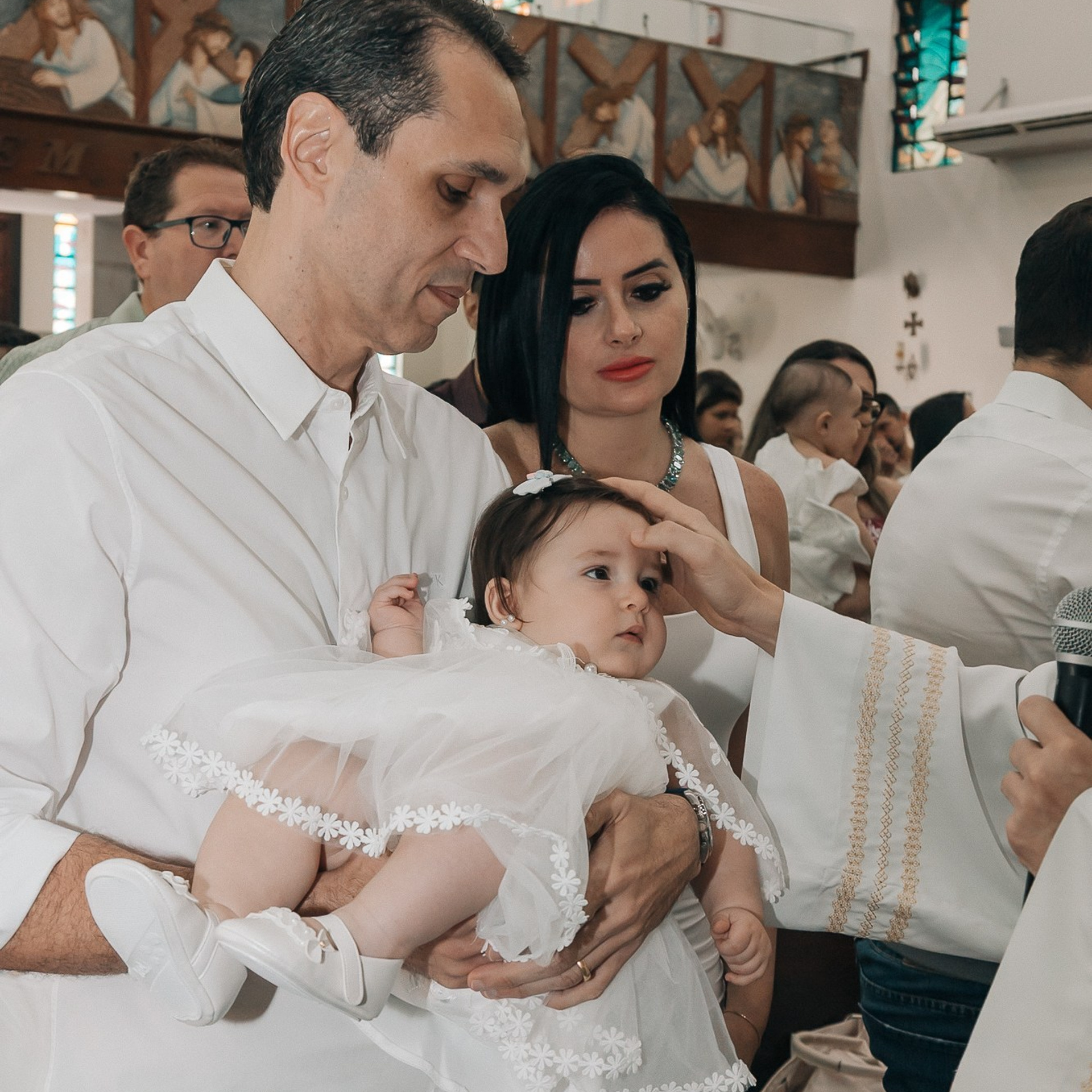Batizado — Marcela e Luna. Mareh Audiovisual