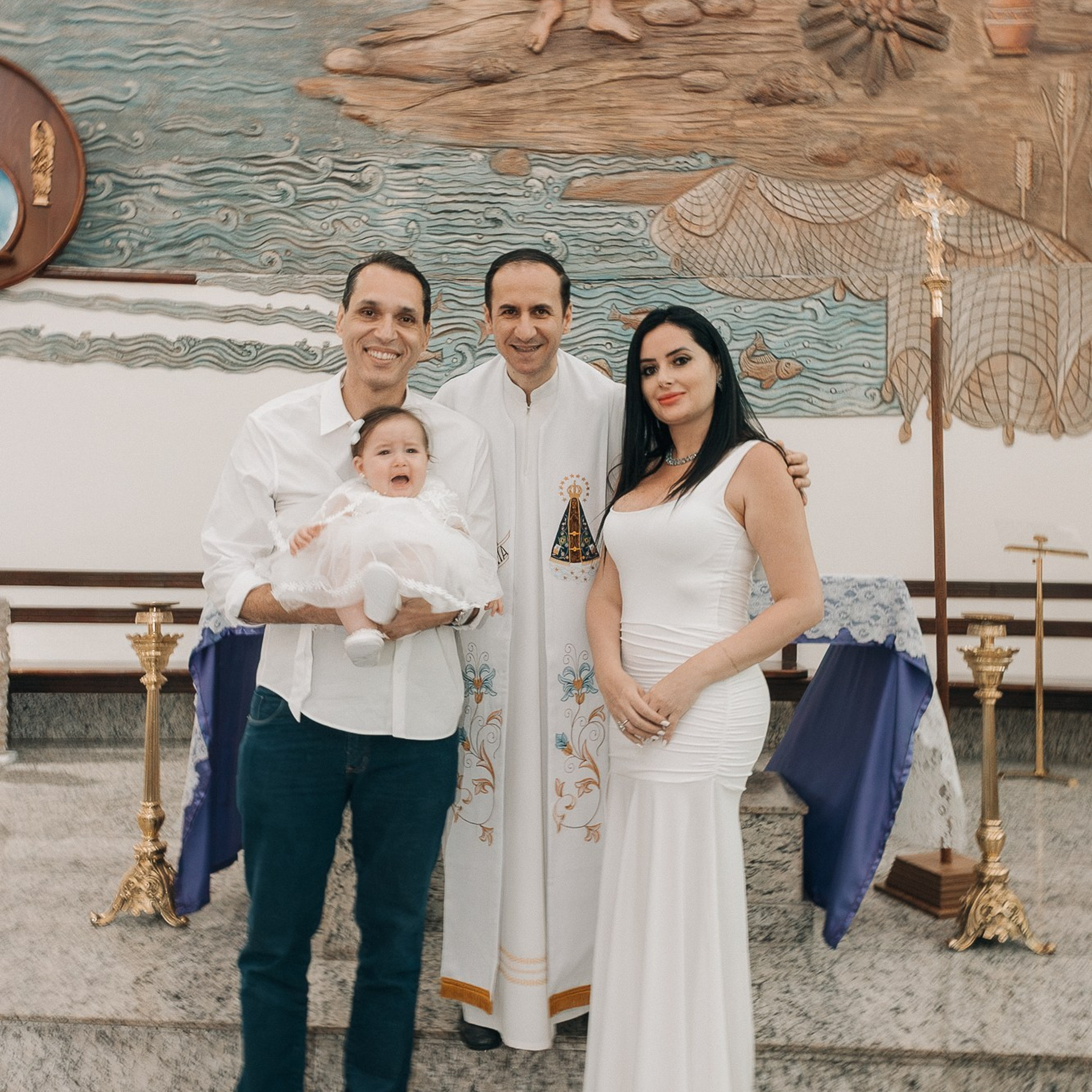 Batizado — Marcela e Luna. Mareh Audiovisual