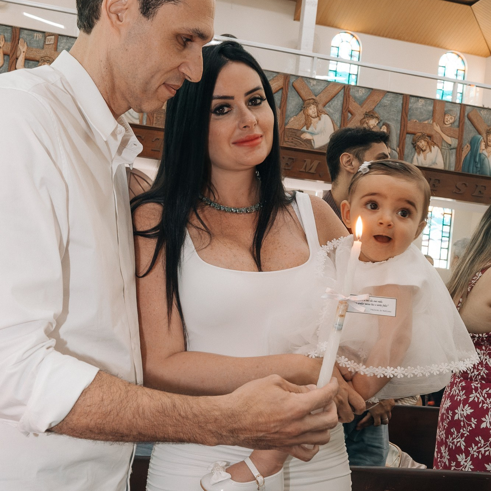 Batizado — Marcela e Luna. Mareh Audiovisual
