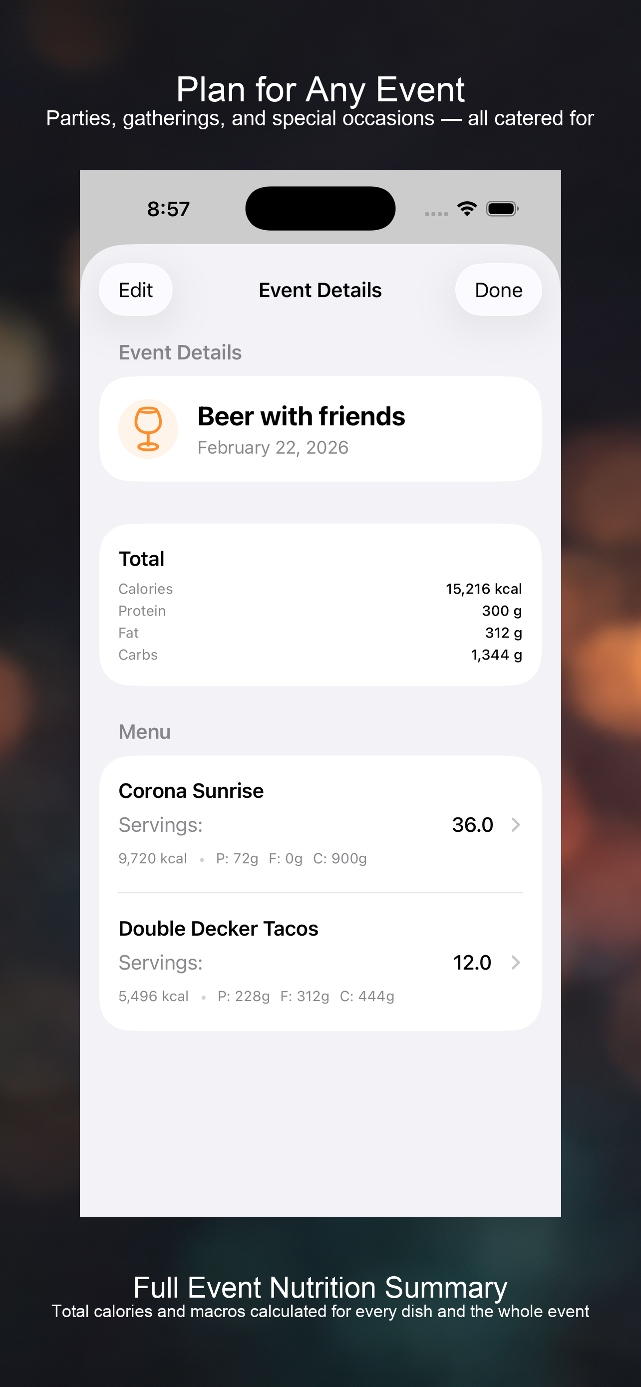 Neru Plan | AI Meal Planning App. Valerii Konchin | Vancouver Photographer — Events, Portraits, Automotive, Real Estate & Brand Content