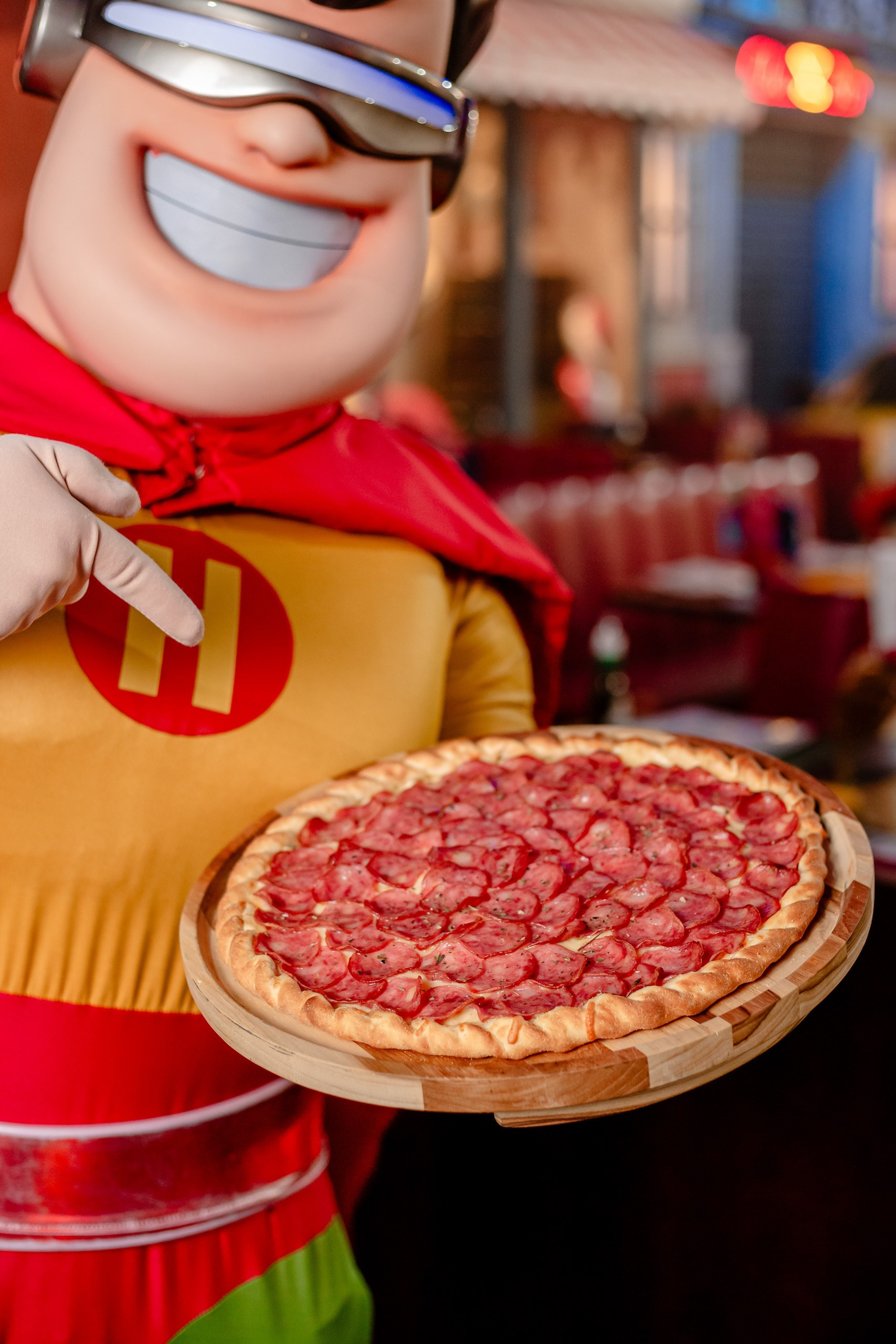 Produção fotográfica para a Heróis da Pizza de Gramado