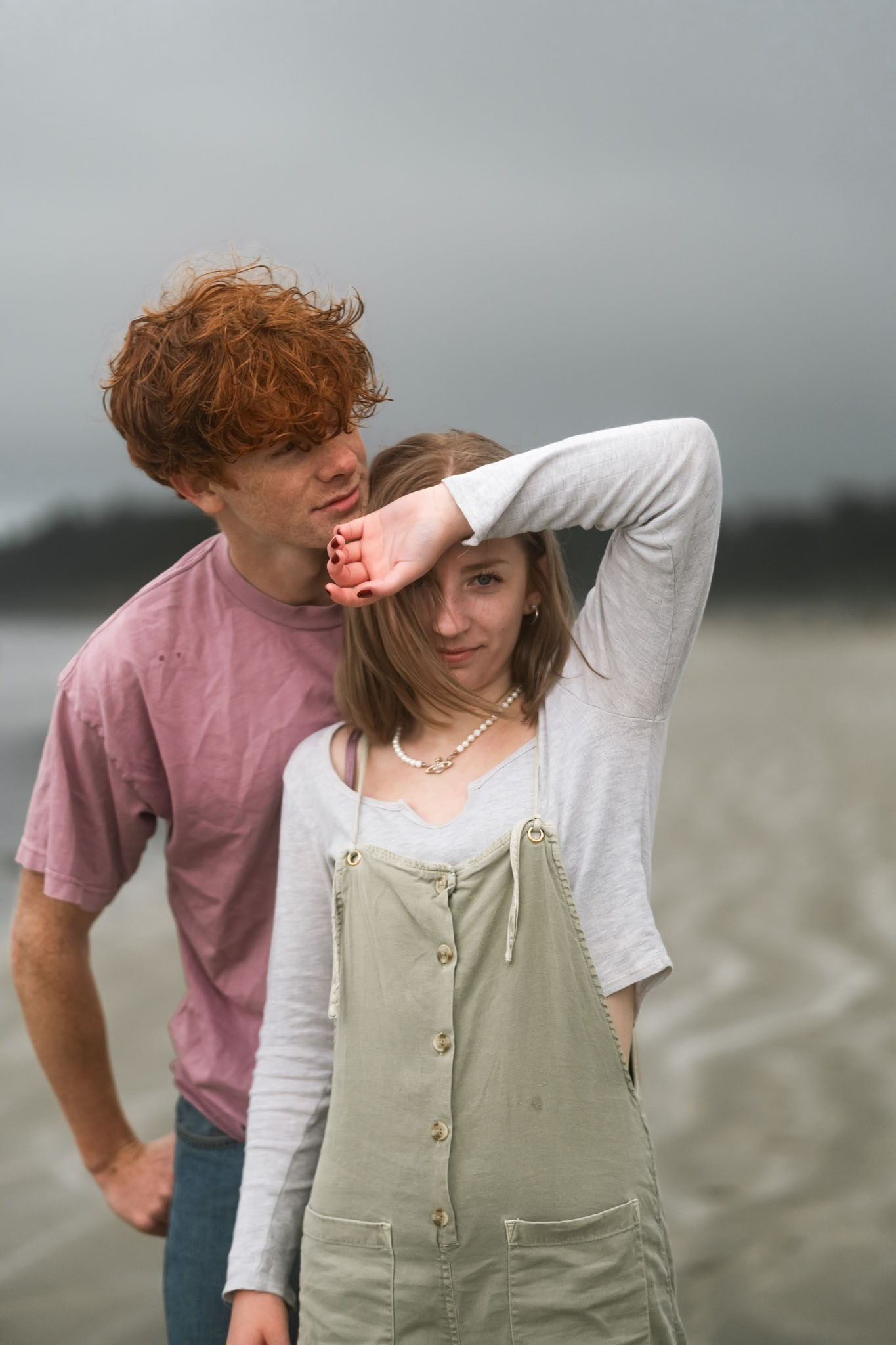 Candid couple photography in Courtenay focused on emotion and movement