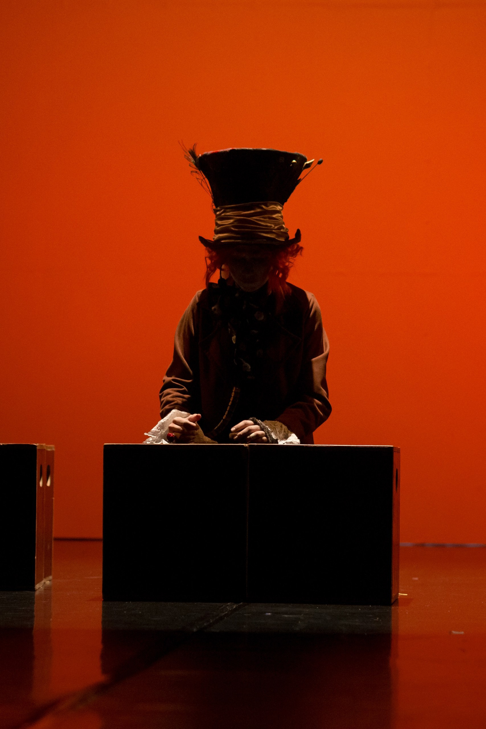 Fotografia de Espetáculo Teatral Alice no País das Maravilhas do grupo de dança Recriarte