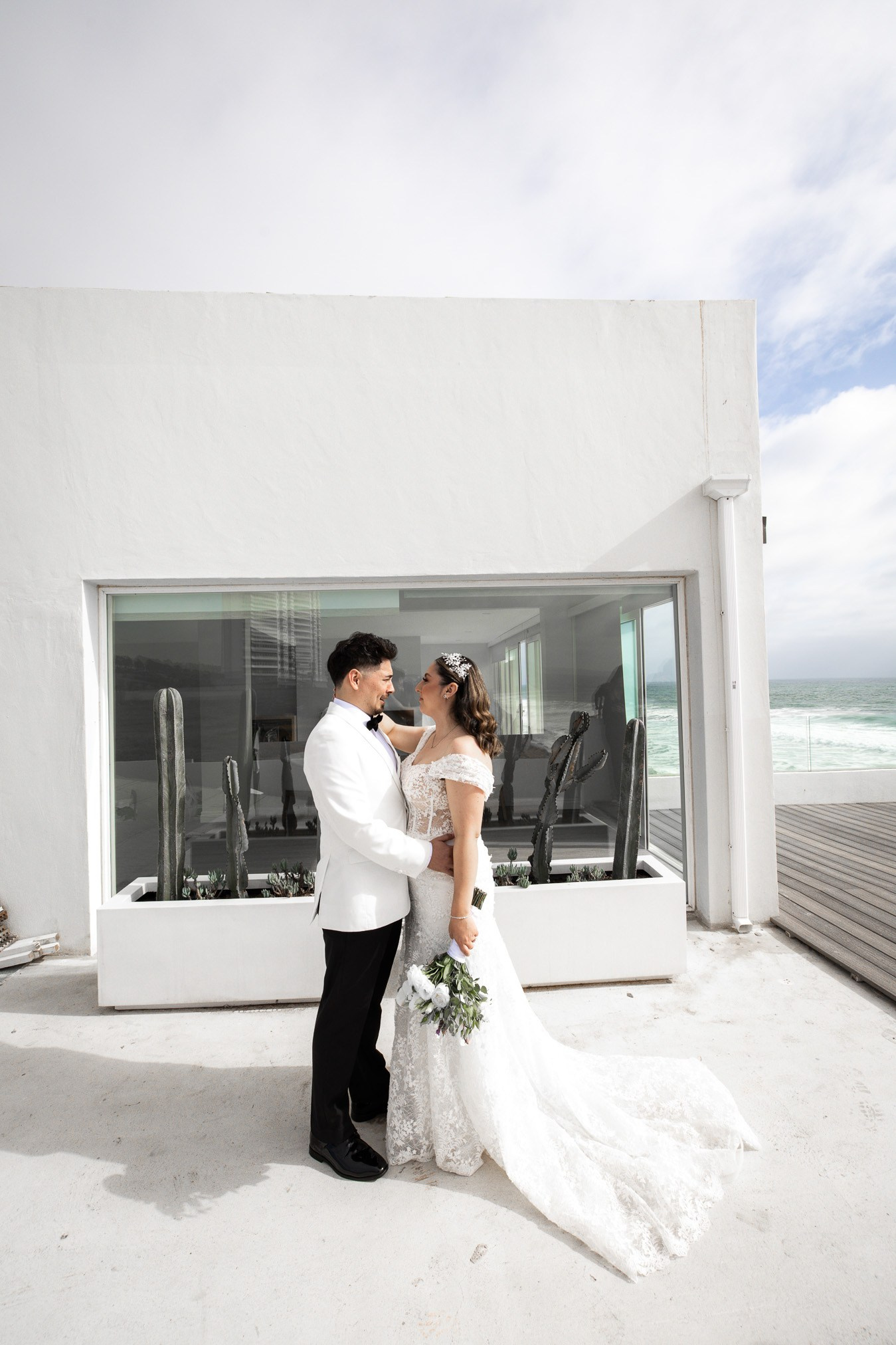 Ventana al mar Rosarito Boda Kevin y Andrea. Estudio de fotografia en Tijuana