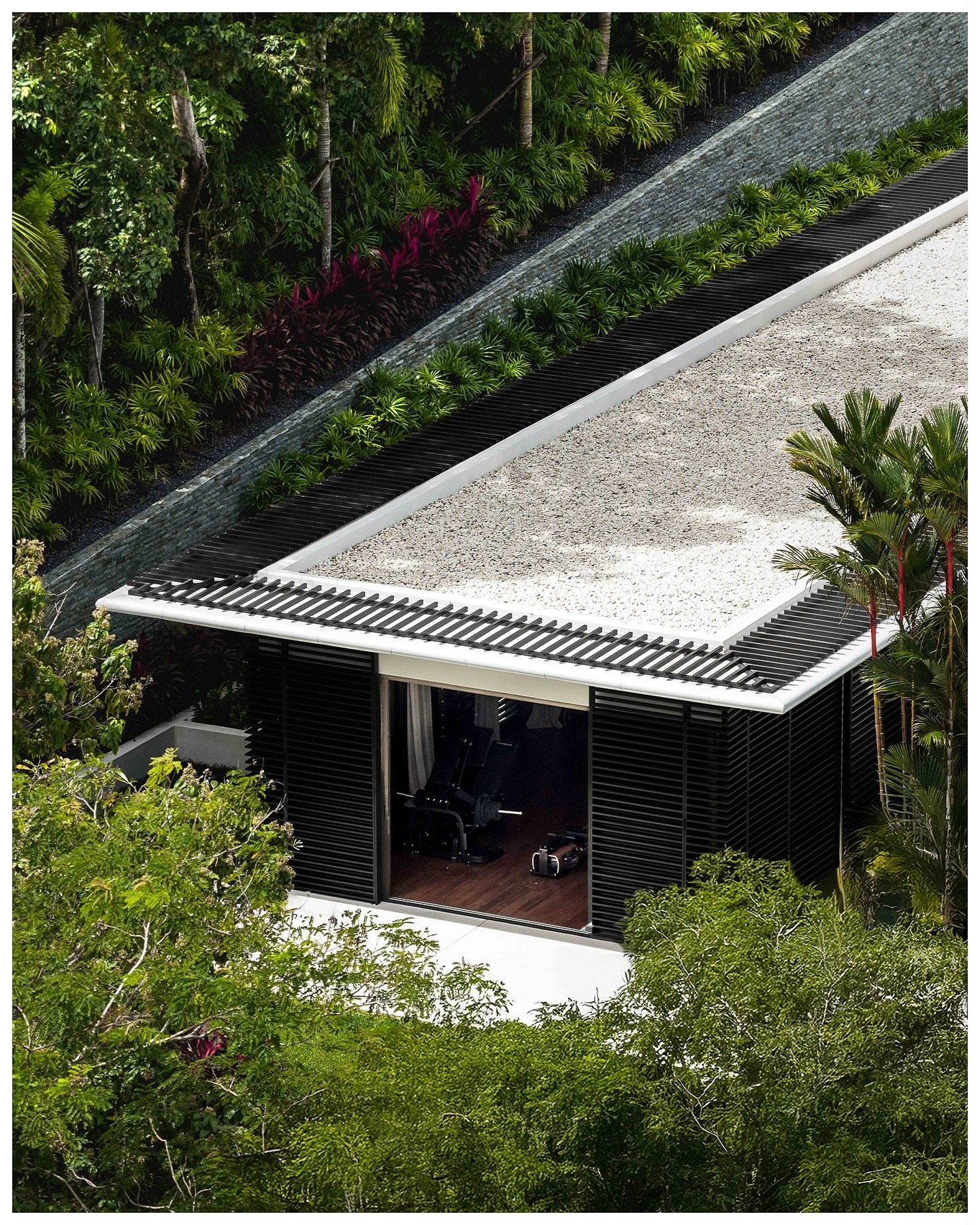 Private Gym at the Villa. Interior | Architecture | Real Estate Photographer Phuket & Bangkok