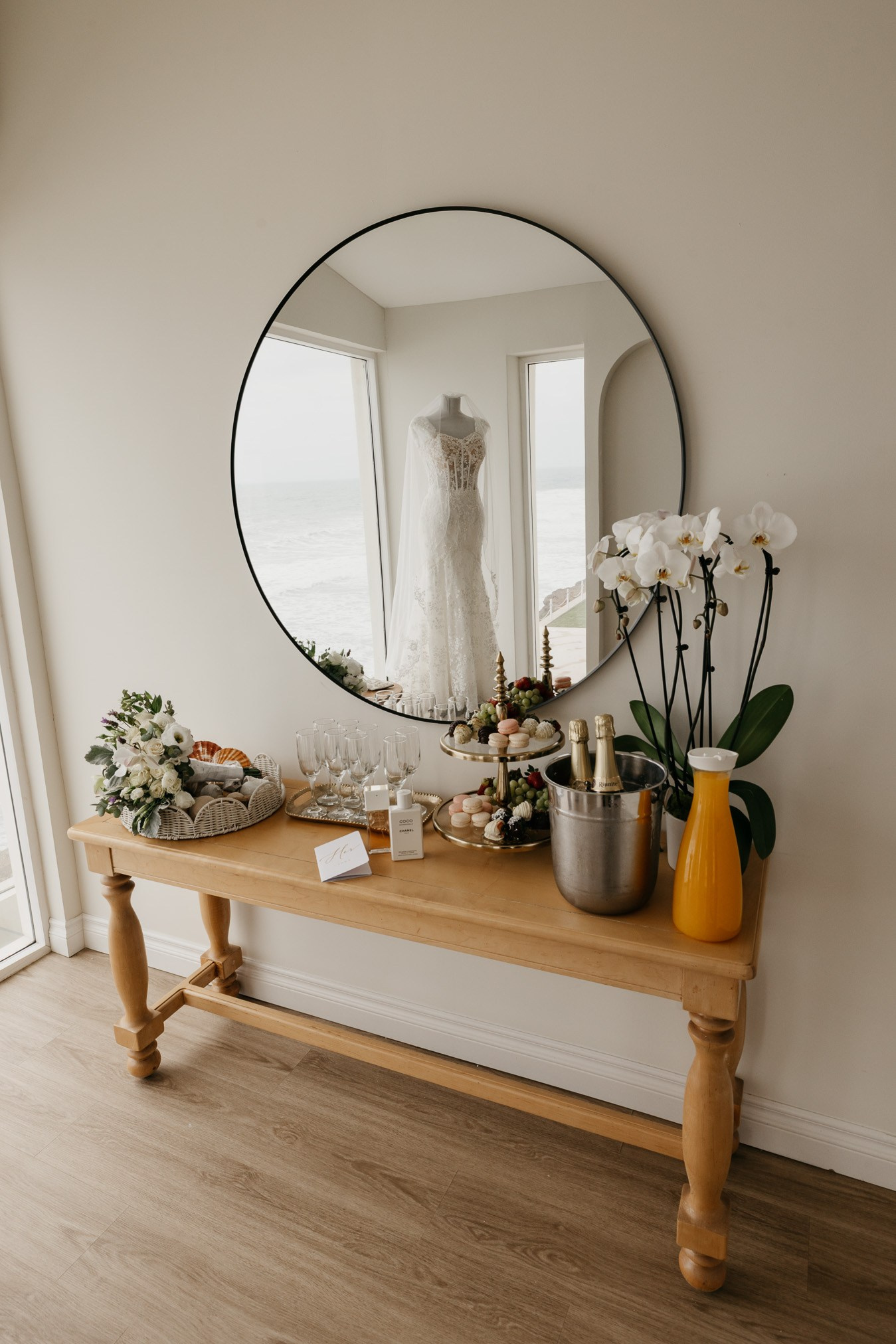 Ventana al mar Rosarito Boda Kevin y Andrea. Estudio de fotografia en Tijuana