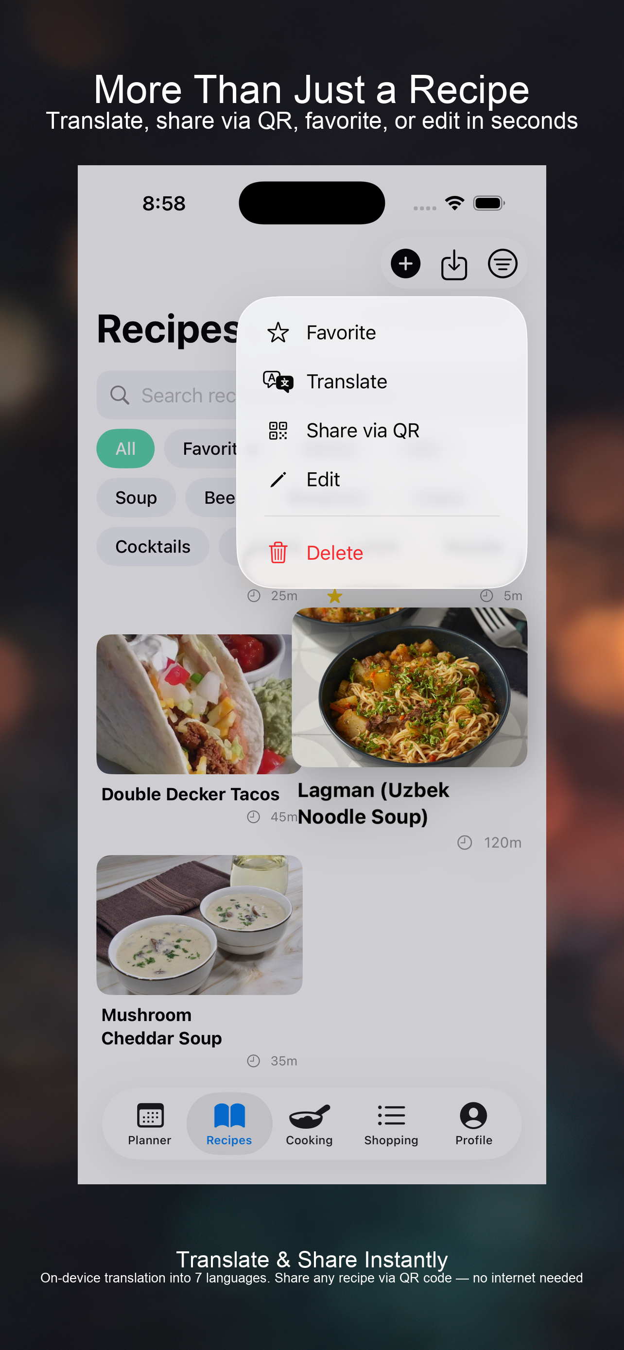 Neru Plan | AI Meal Planning App. Valerii Konchin | Vancouver Photographer — Events, Portraits, Automotive, Real Estate & Brand Content