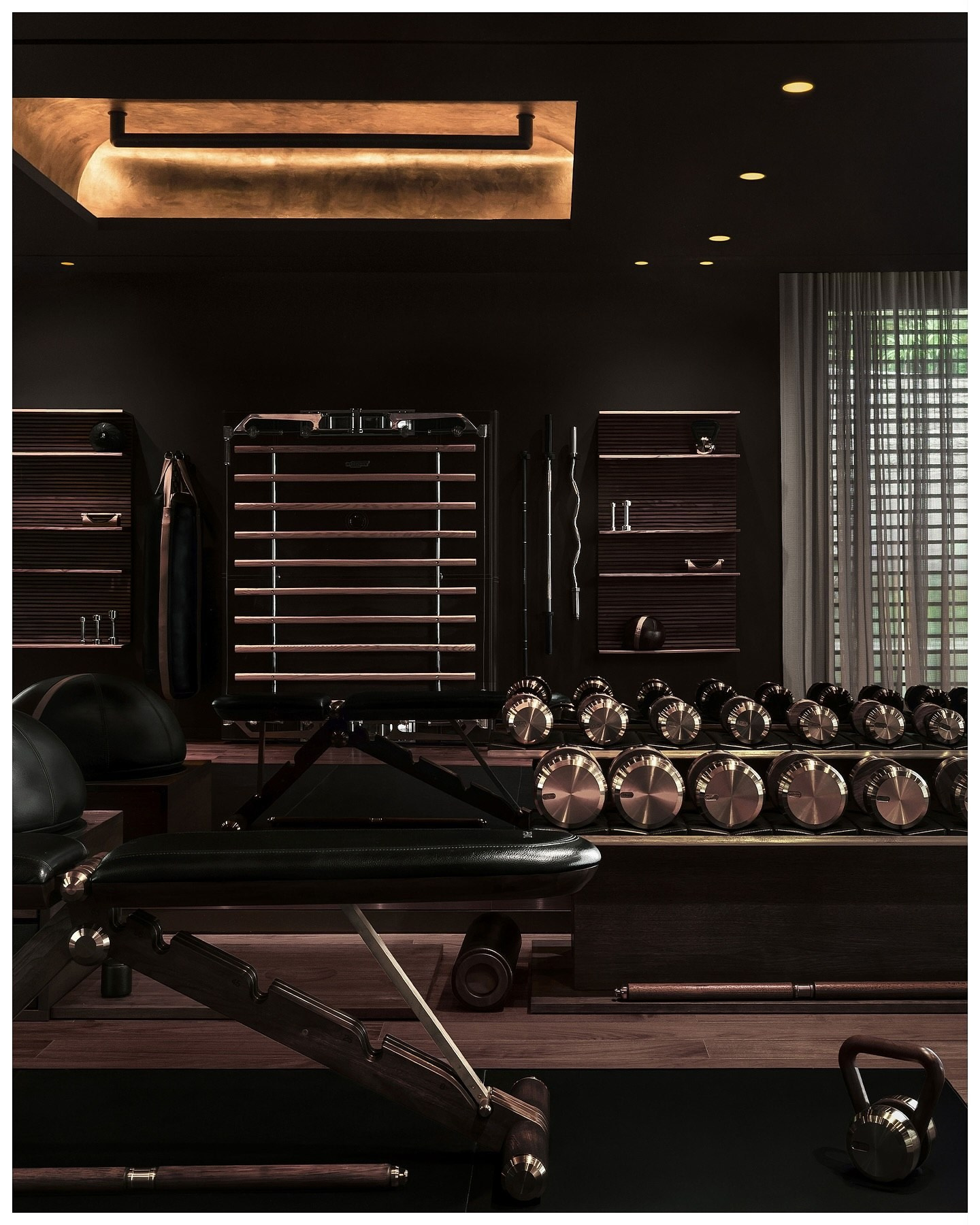 Private Gym at the Villa. Interior | Architecture | Real Estate Photographer Phuket & Bangkok