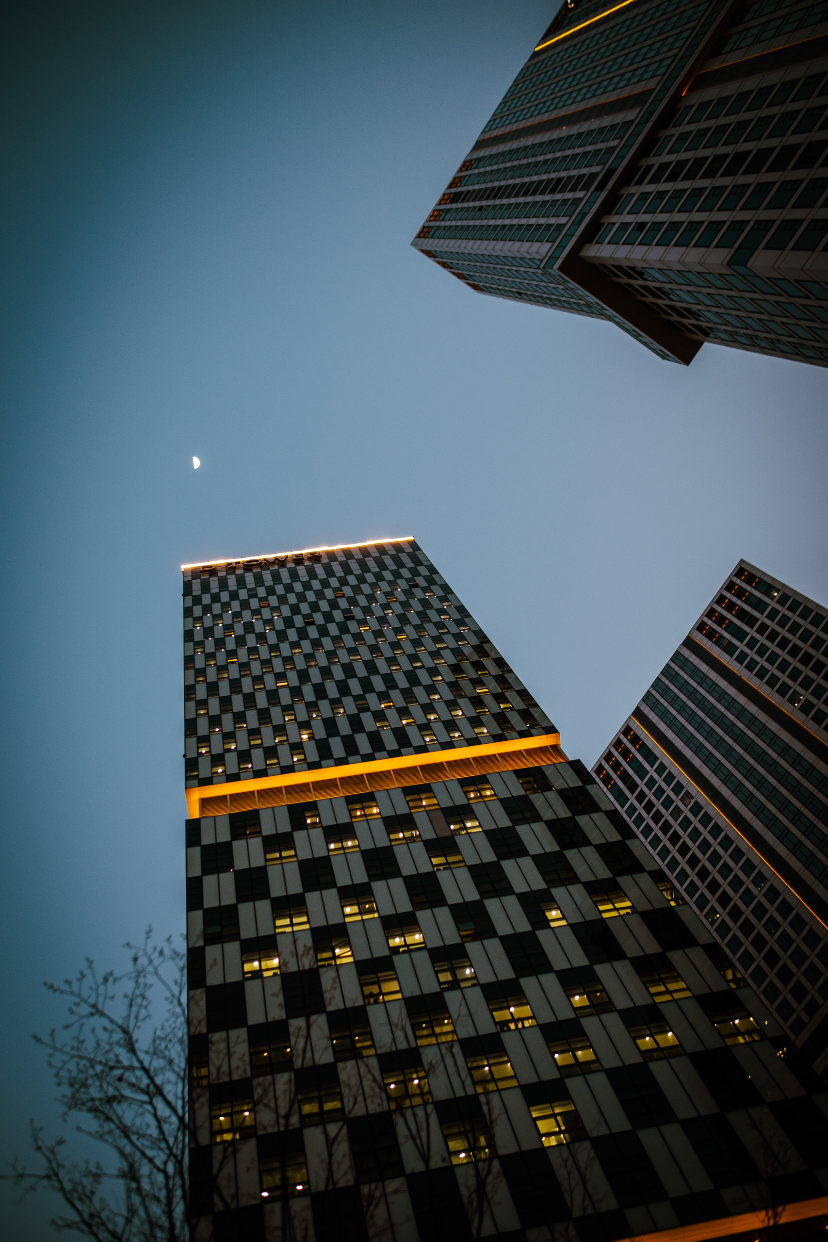 The charm of night streets and skyscrapers. Photographer in Seoul Dobrokvashina Natalya