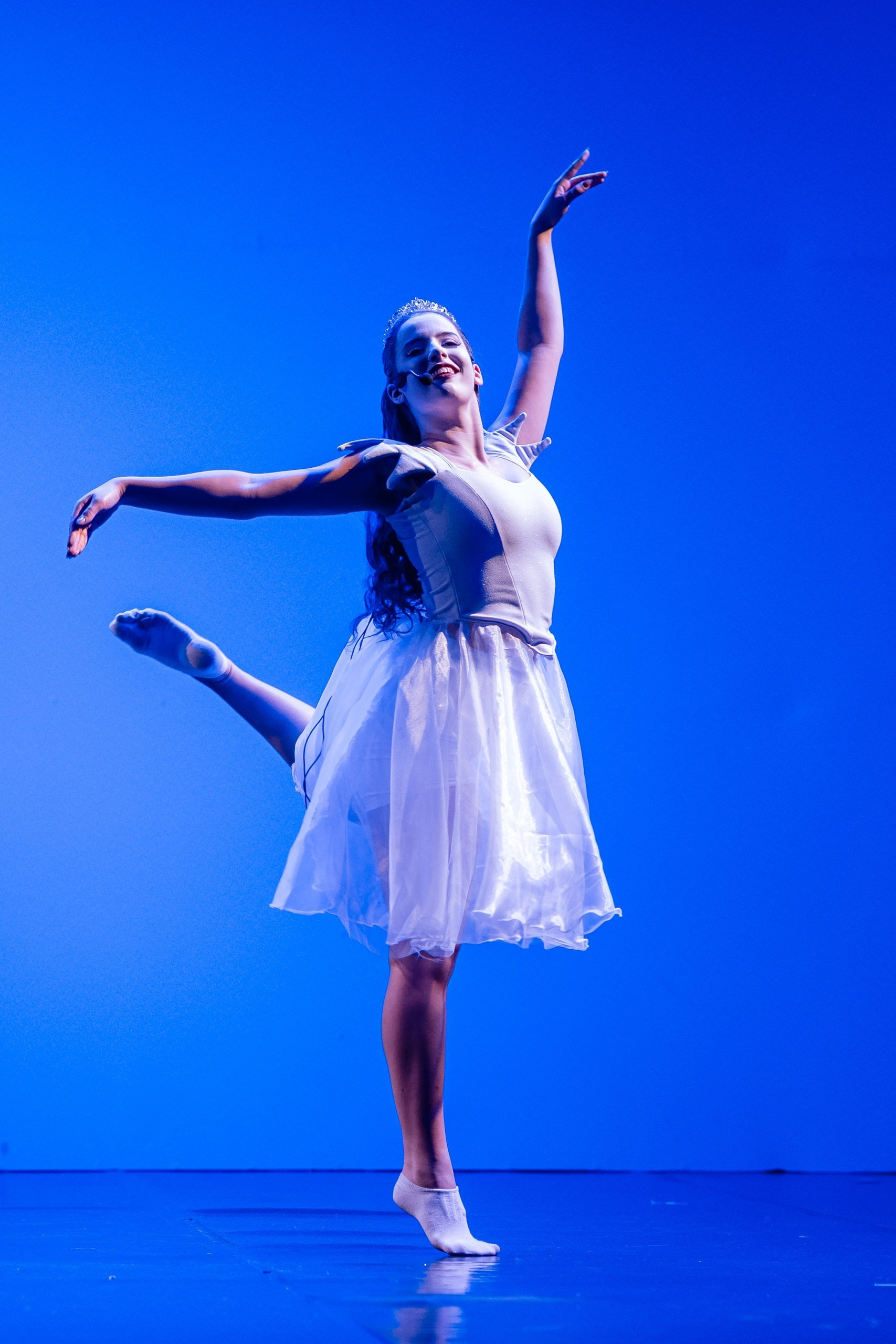 Fotografia de Espetáculo Teatral Alice no País das Maravilhas do grupo de dança Recriarte