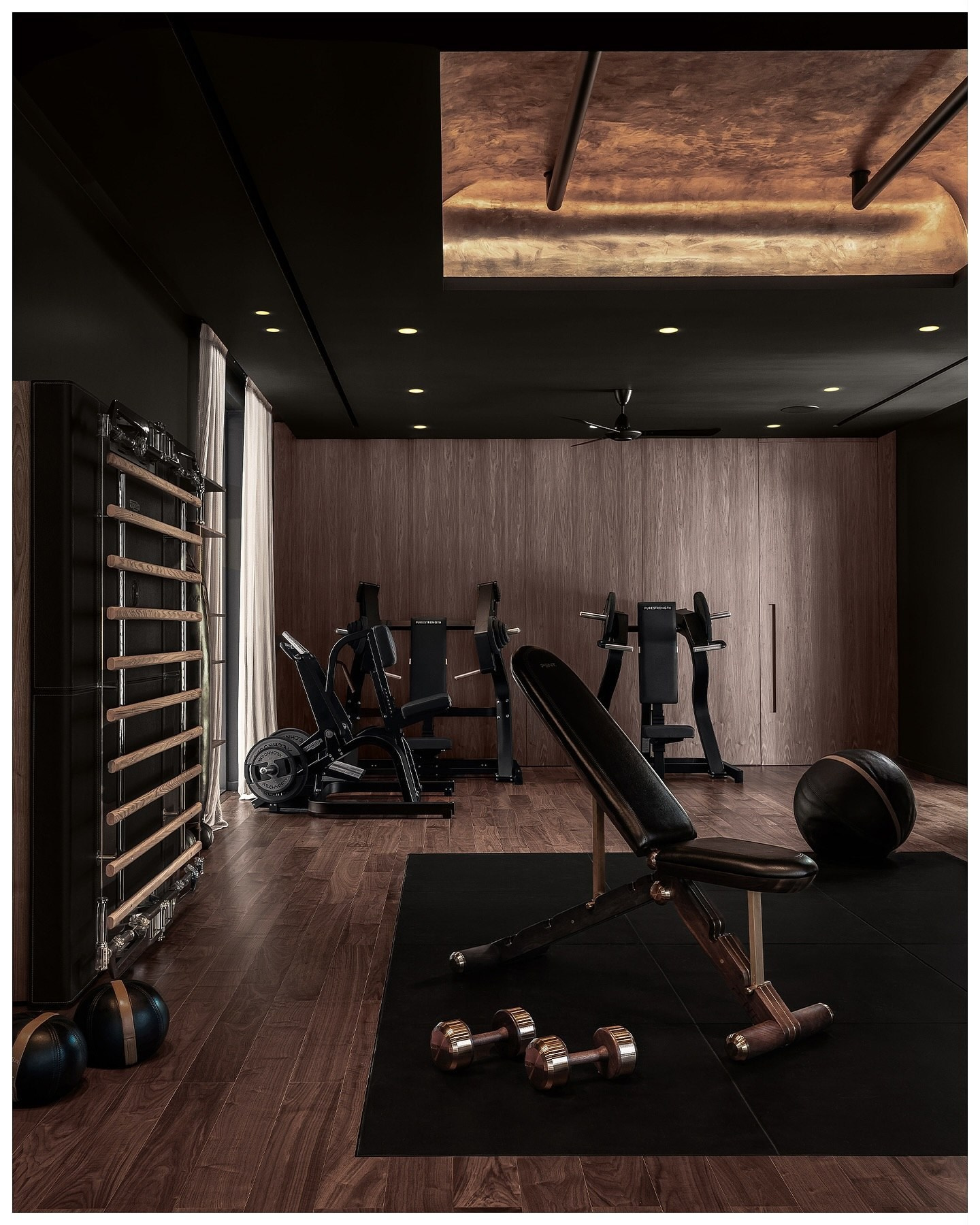 Private Gym at the Villa. Interior | Architecture | Real Estate Photographer Phuket & Bangkok