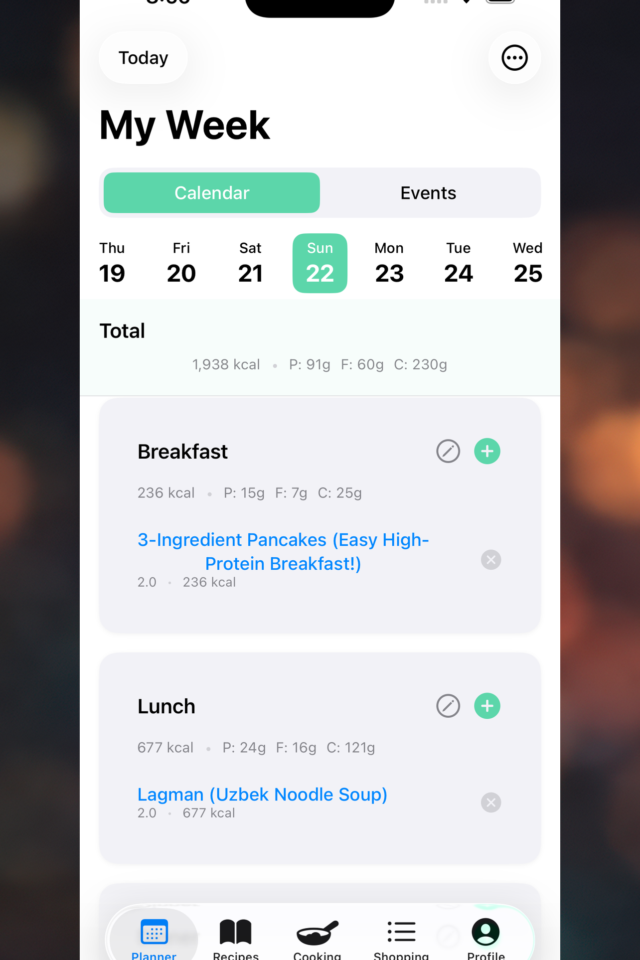 Neru Plan | AI Meal Planning App. Valerii Konchin | Vancouver Photographer — Events, Portraits, Automotive, Real Estate & Brand Content