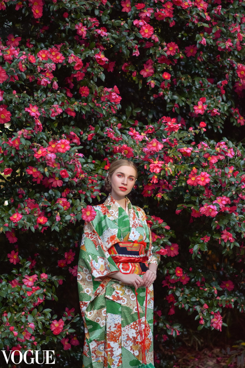 Kimono. Photographer in Tokyo, Japan