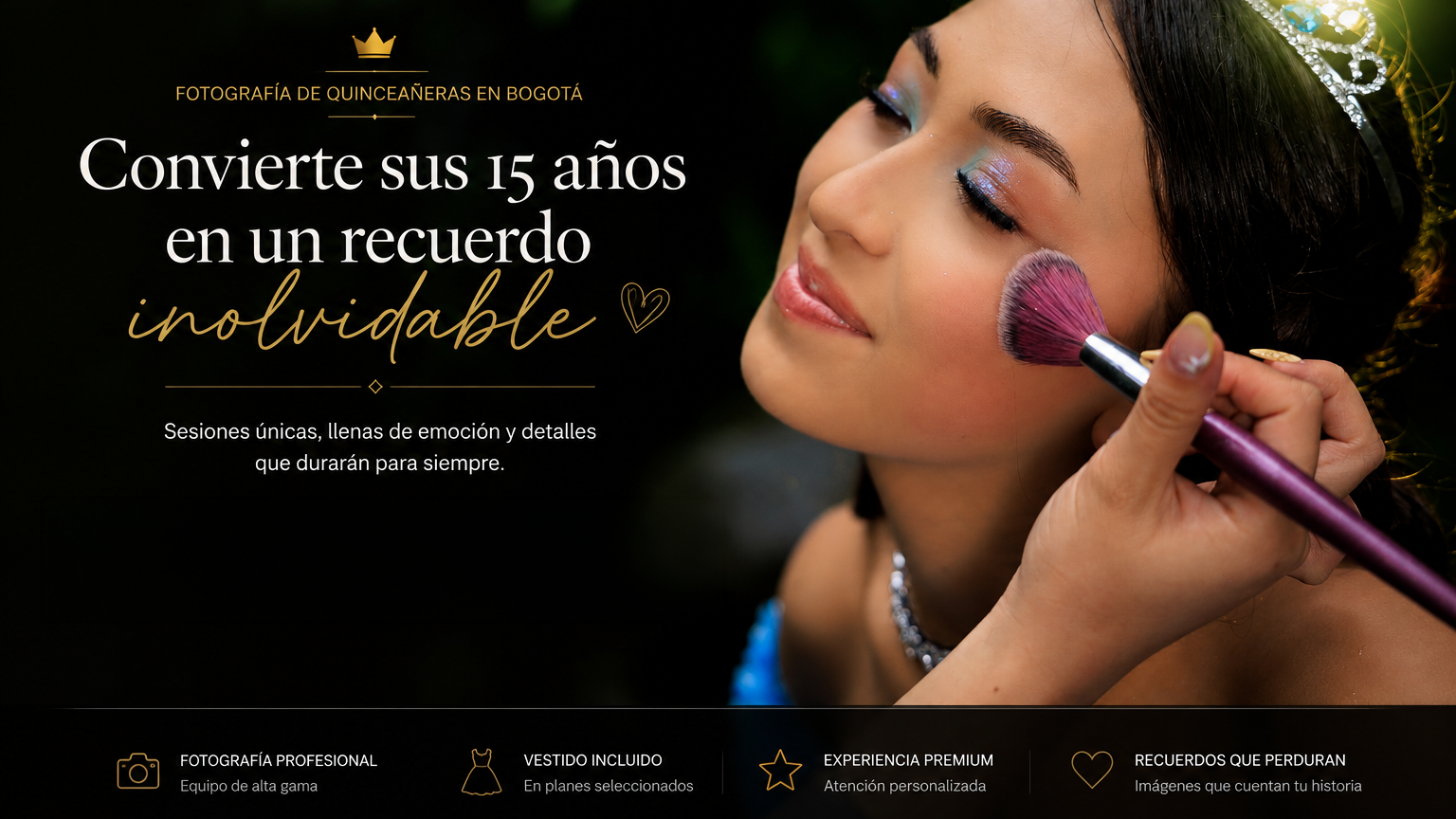 Harnol Fotografía | Fotógrafo de Quinceañeras y Pre 15 en Bogotá