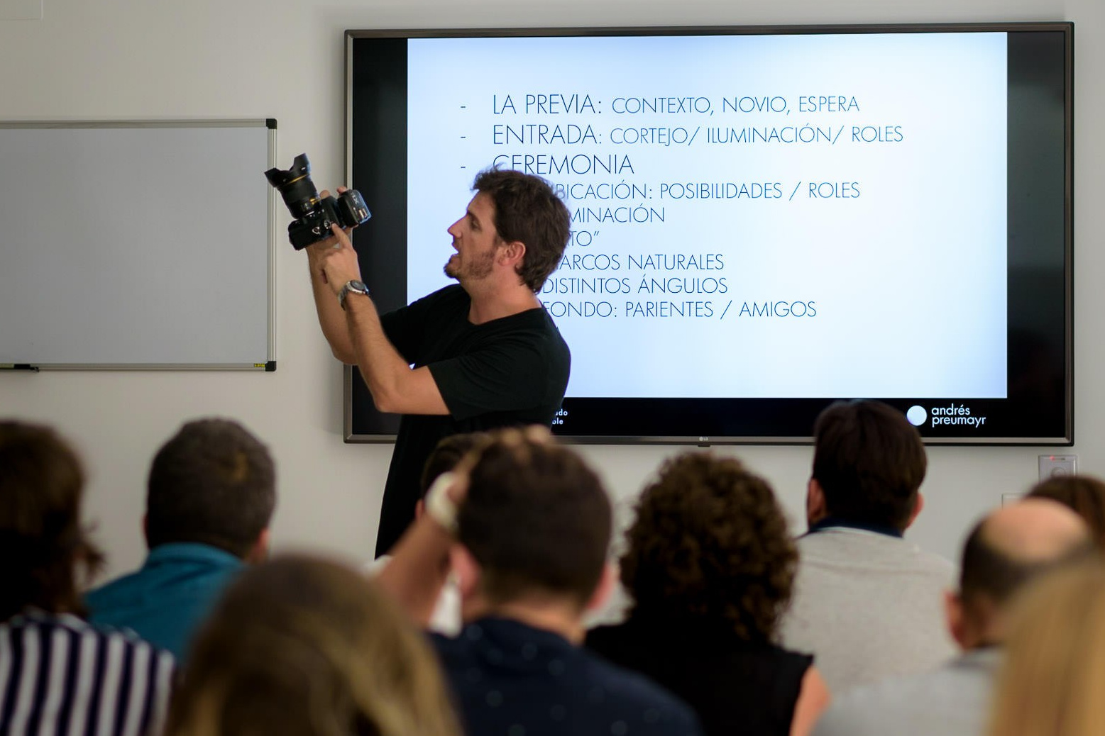 CURSOS Y FORMACIONES. Fotógrafo documental de bodas en Rosario, Argentina - Andrés Preumayr