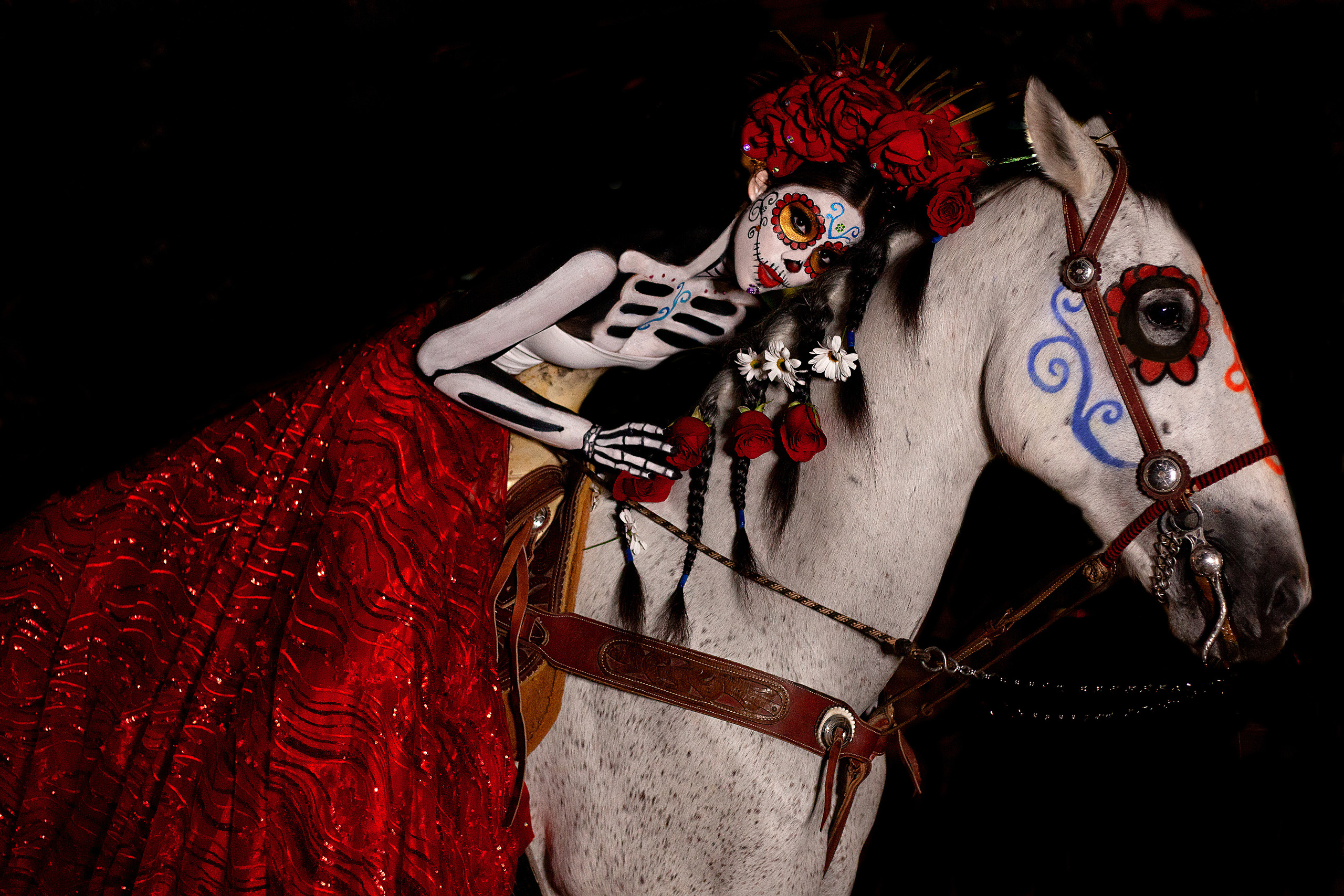 Catrinas y Halloween. Виктория Кастельянос. Русскоязычный фотограф в Мексике