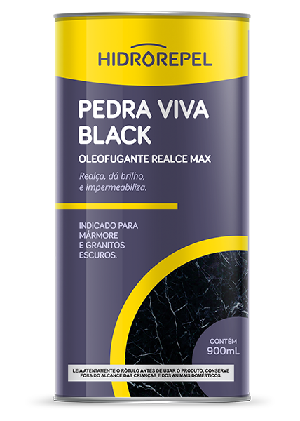 Pedra Viva Black. Hidrorepel | Imperbeabilização e Proteção de superfícies