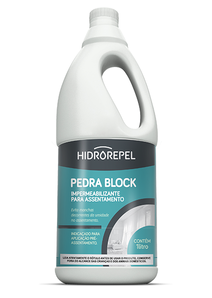 Pedra Block. Hidrorepel | Imperbeabilização e Proteção de superfícies