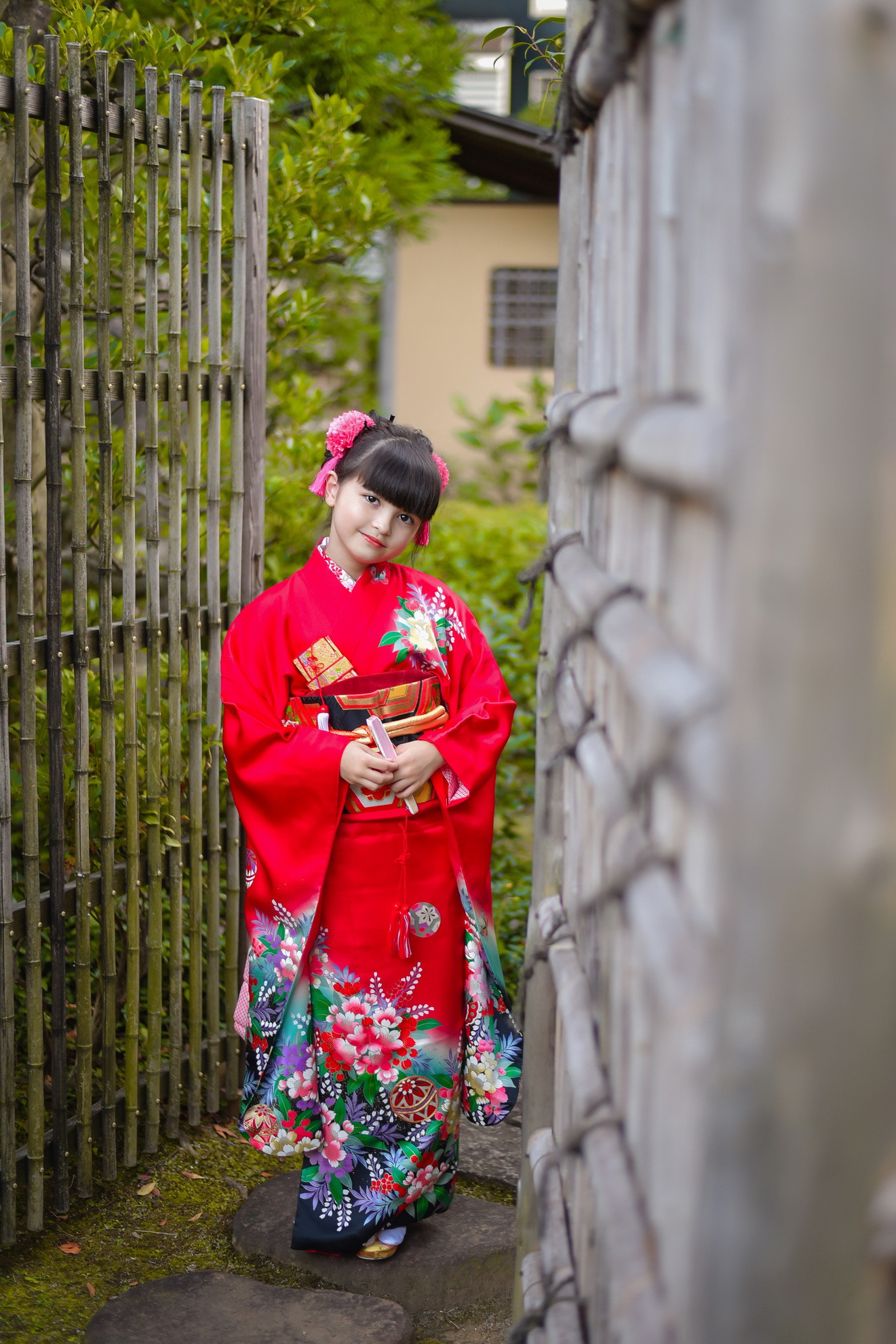 Kimono. Photographer in Tokyo, Japan