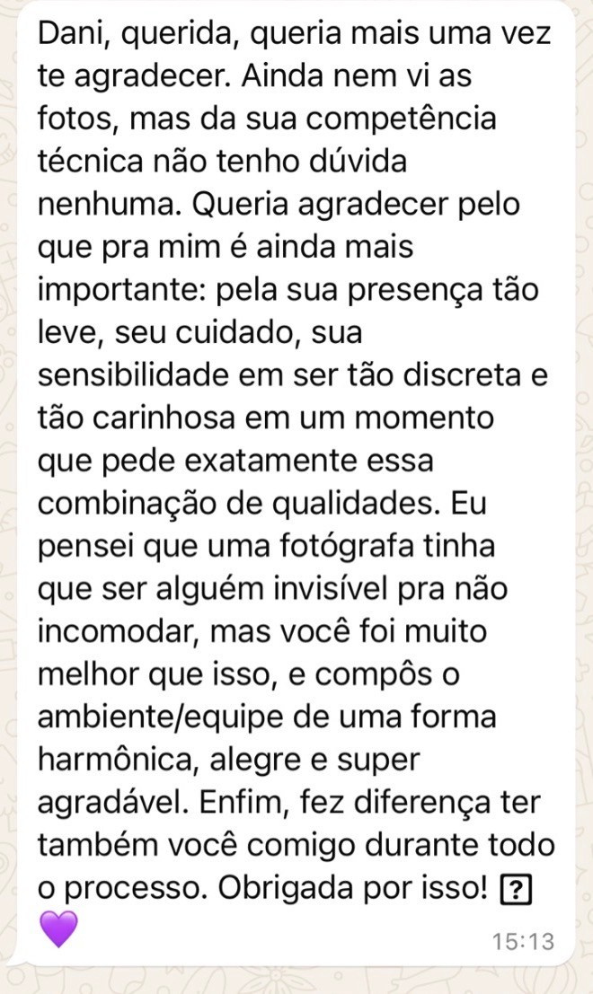 Fotografia e Vídeo de Parto