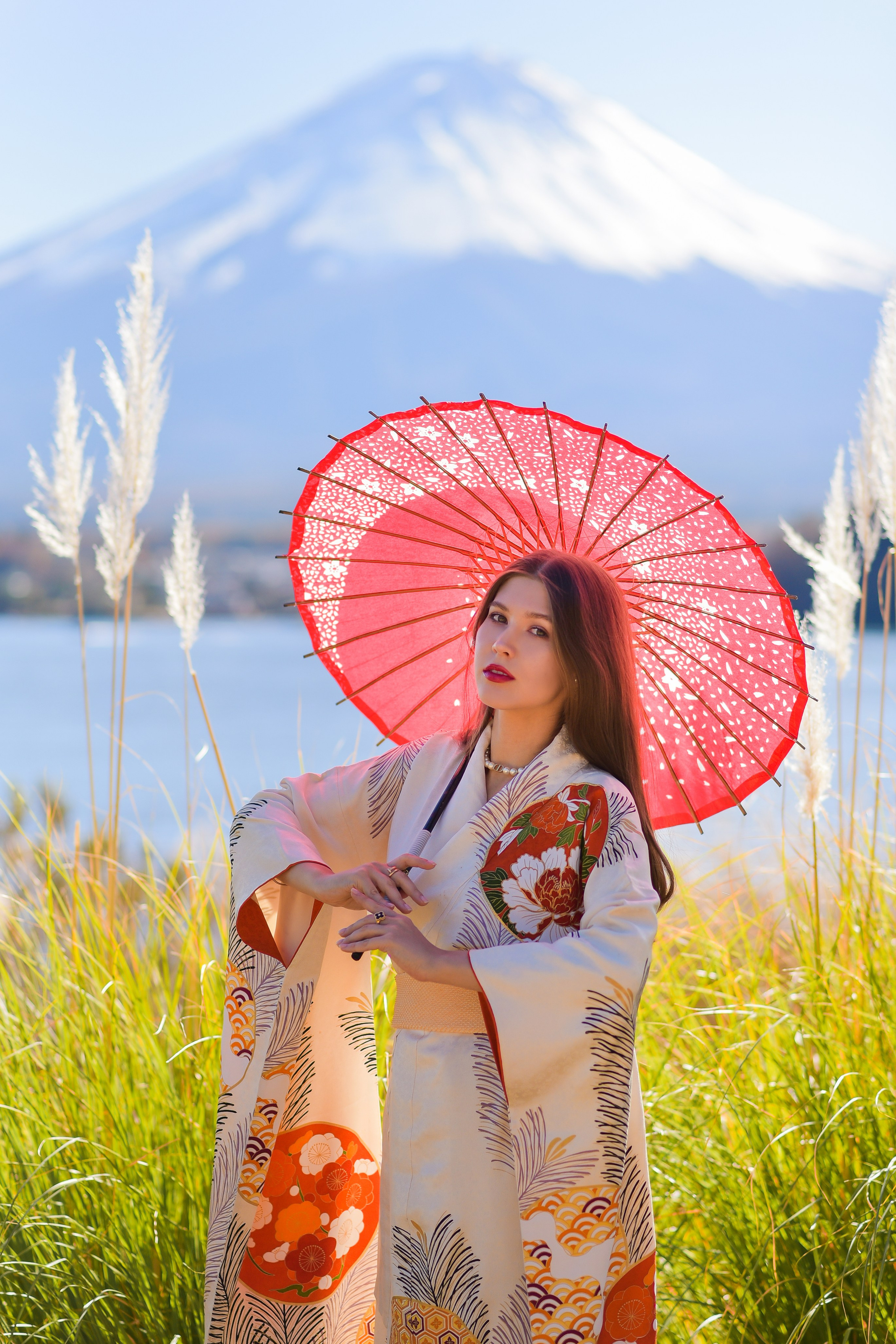 Kimono. Photographer in Tokyo, Japan