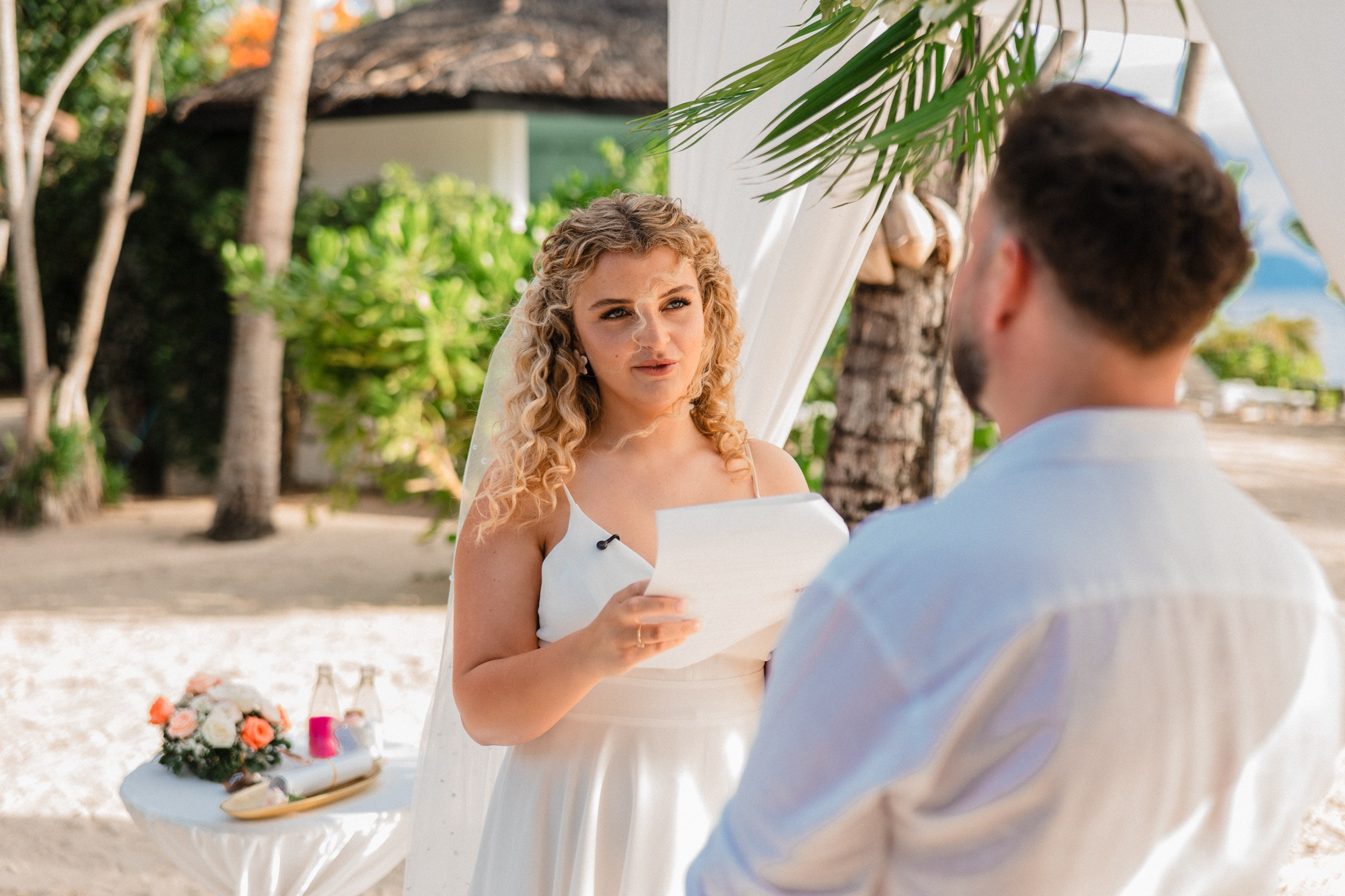 Secluded Beach Wedding Venue