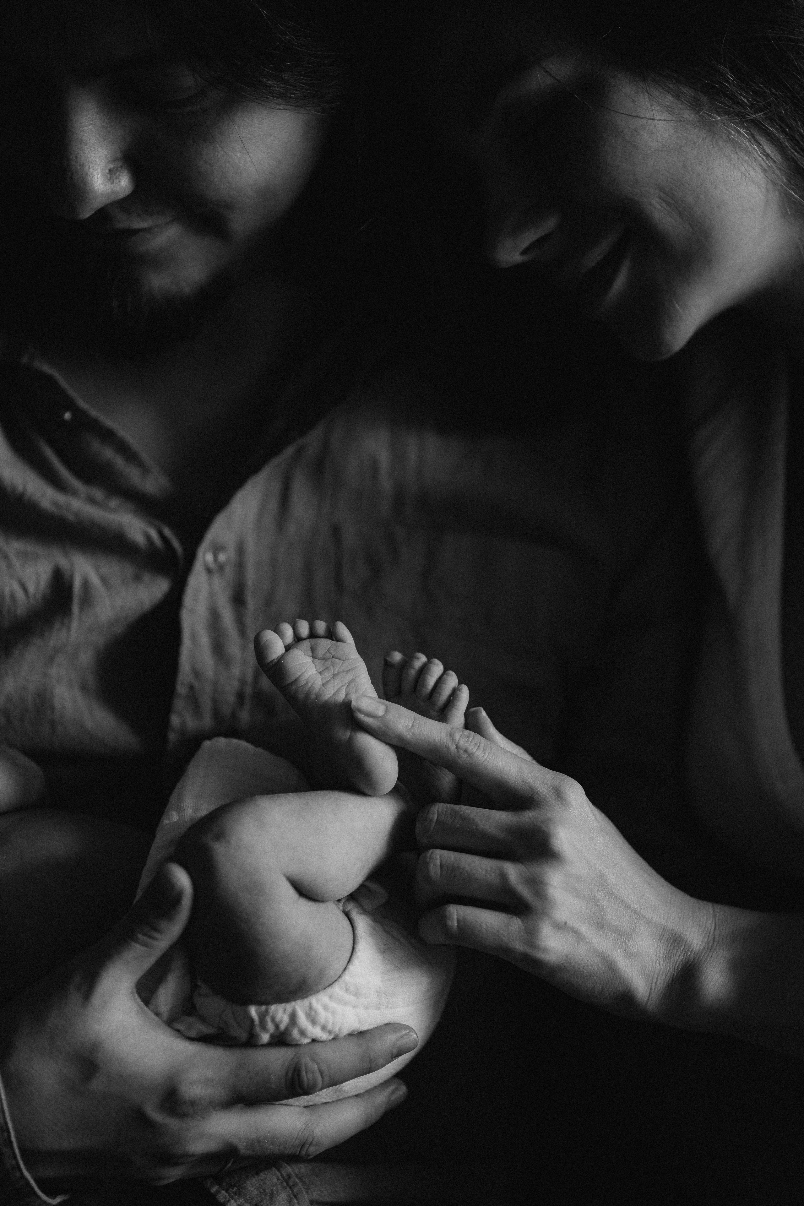 Luna 7 days. Fotografa documental de familia e nascimento em Florianópolis SC Daria Ermolaev