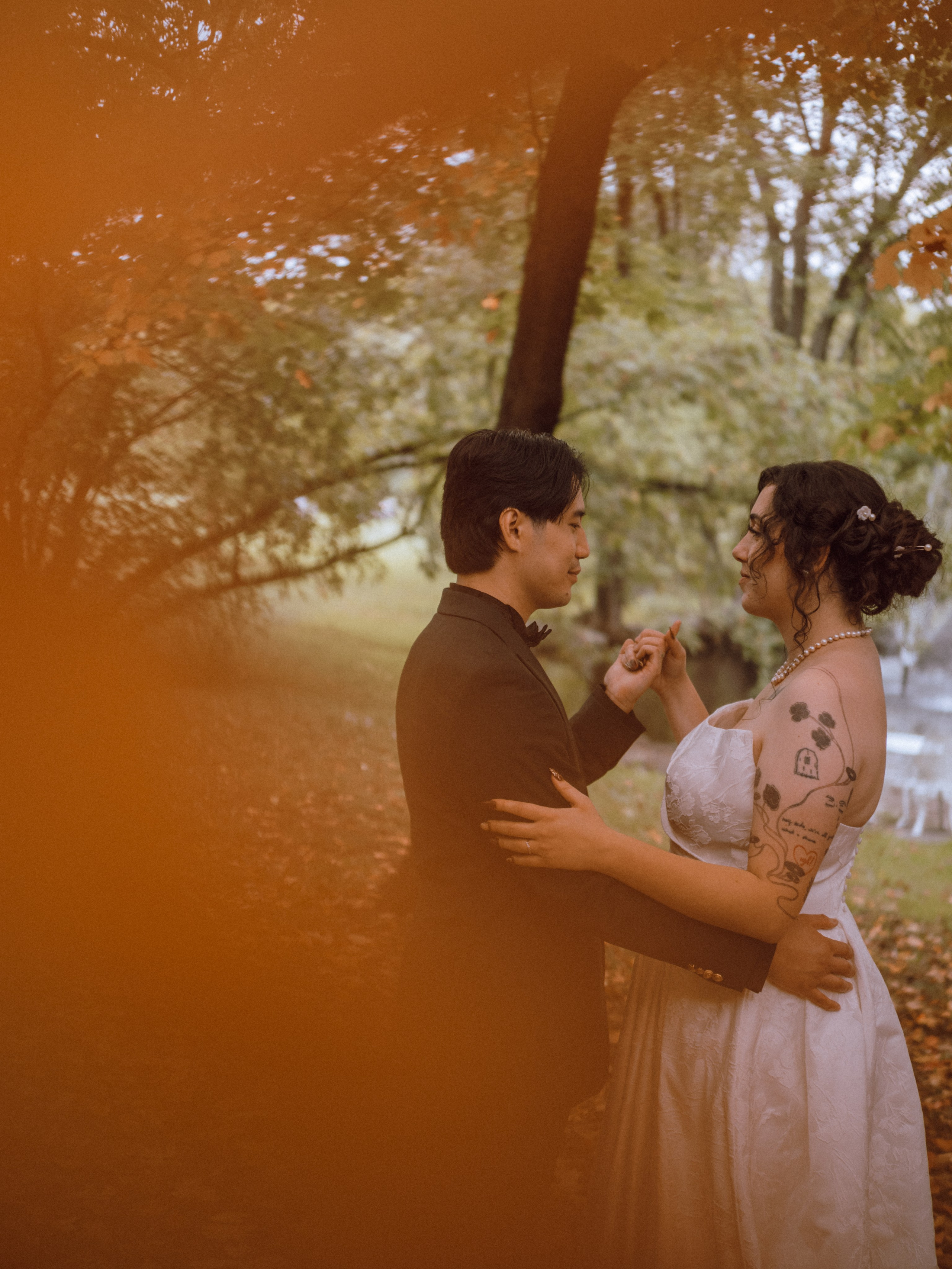 Camille & Dinh. Wedding and Family Photography Montreal Muriel Oe Photo