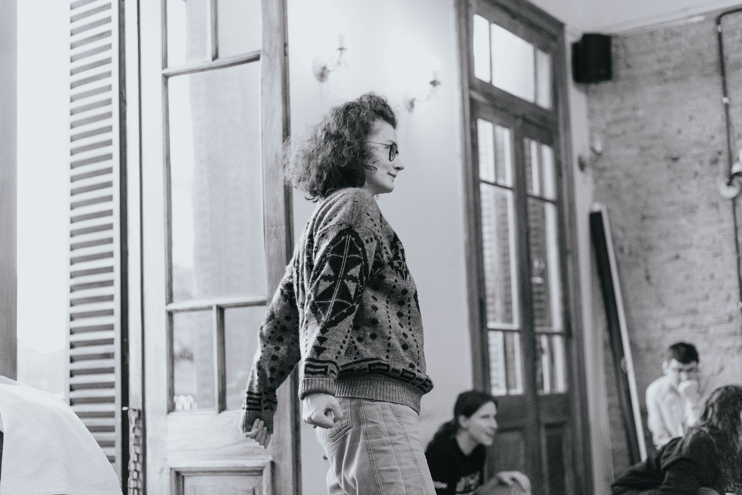 Репетиция @ojoteatro. Photographer @elmirkami in the city of Buenos Aires