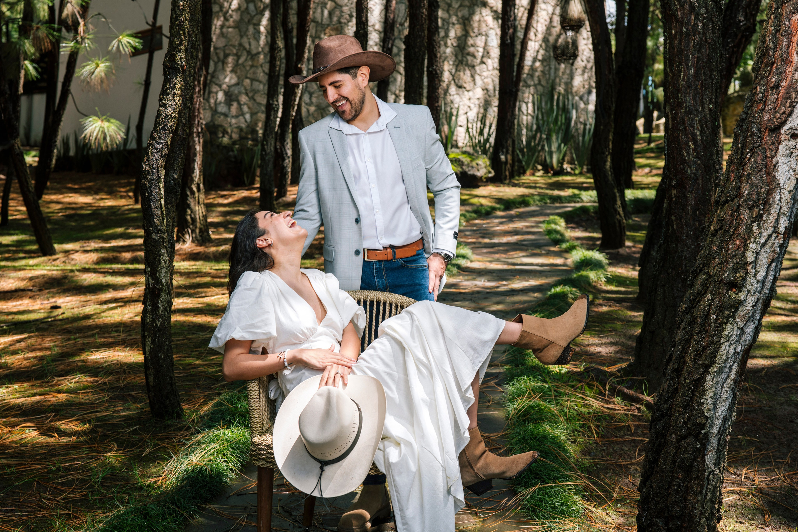Casual en bosque Fer y Horacio. Wedding Photographer Ruth Preciado