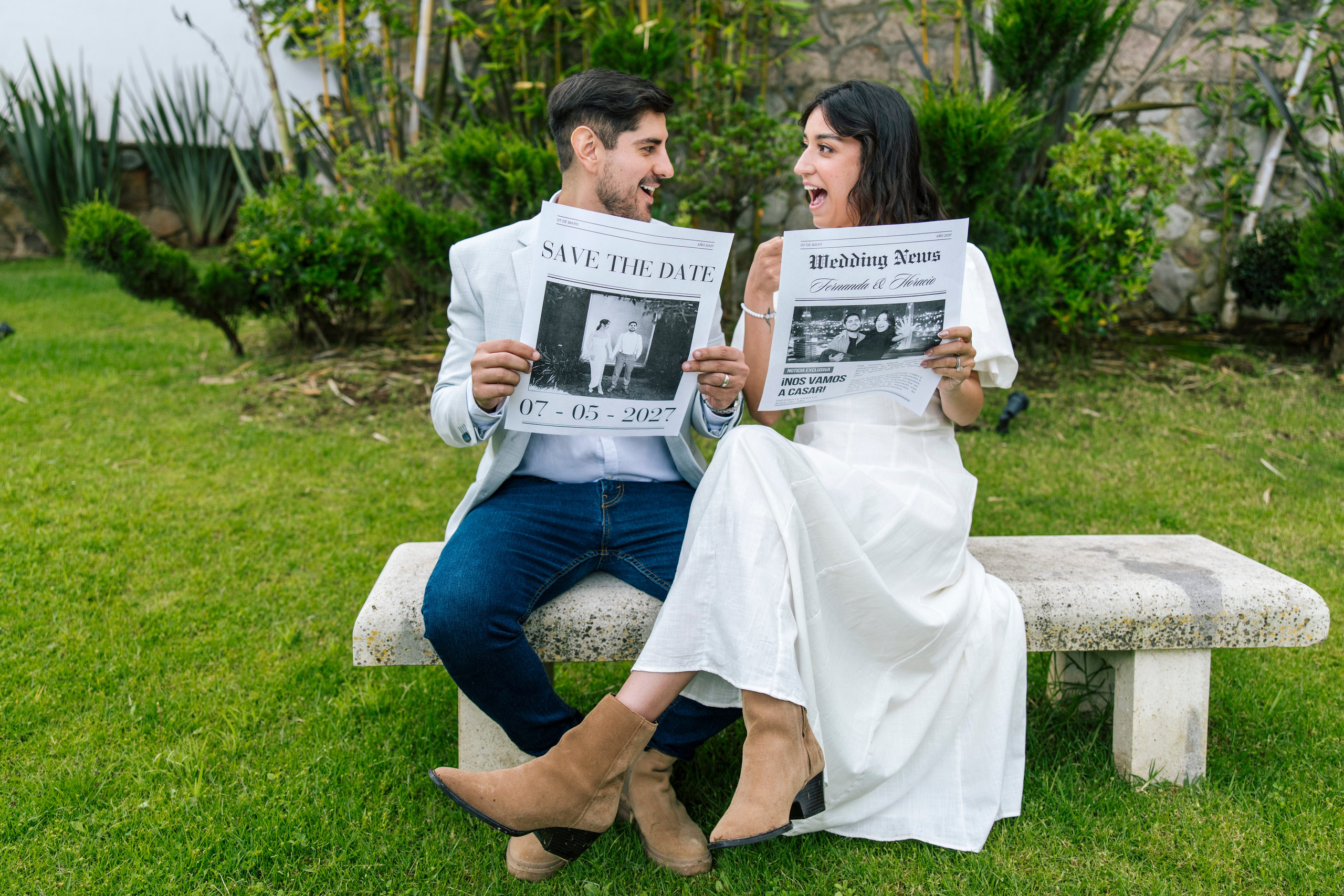 Casual en bosque Fer y Horacio. Wedding Photographer Ruth Preciado