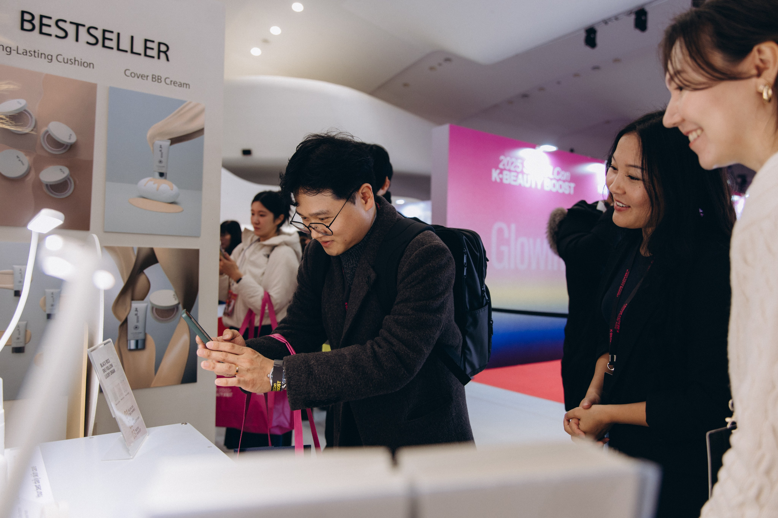 Seoul beauty expo 2025 (Black Rice). Портретный фотограф в Южной Корее Ольга Лян