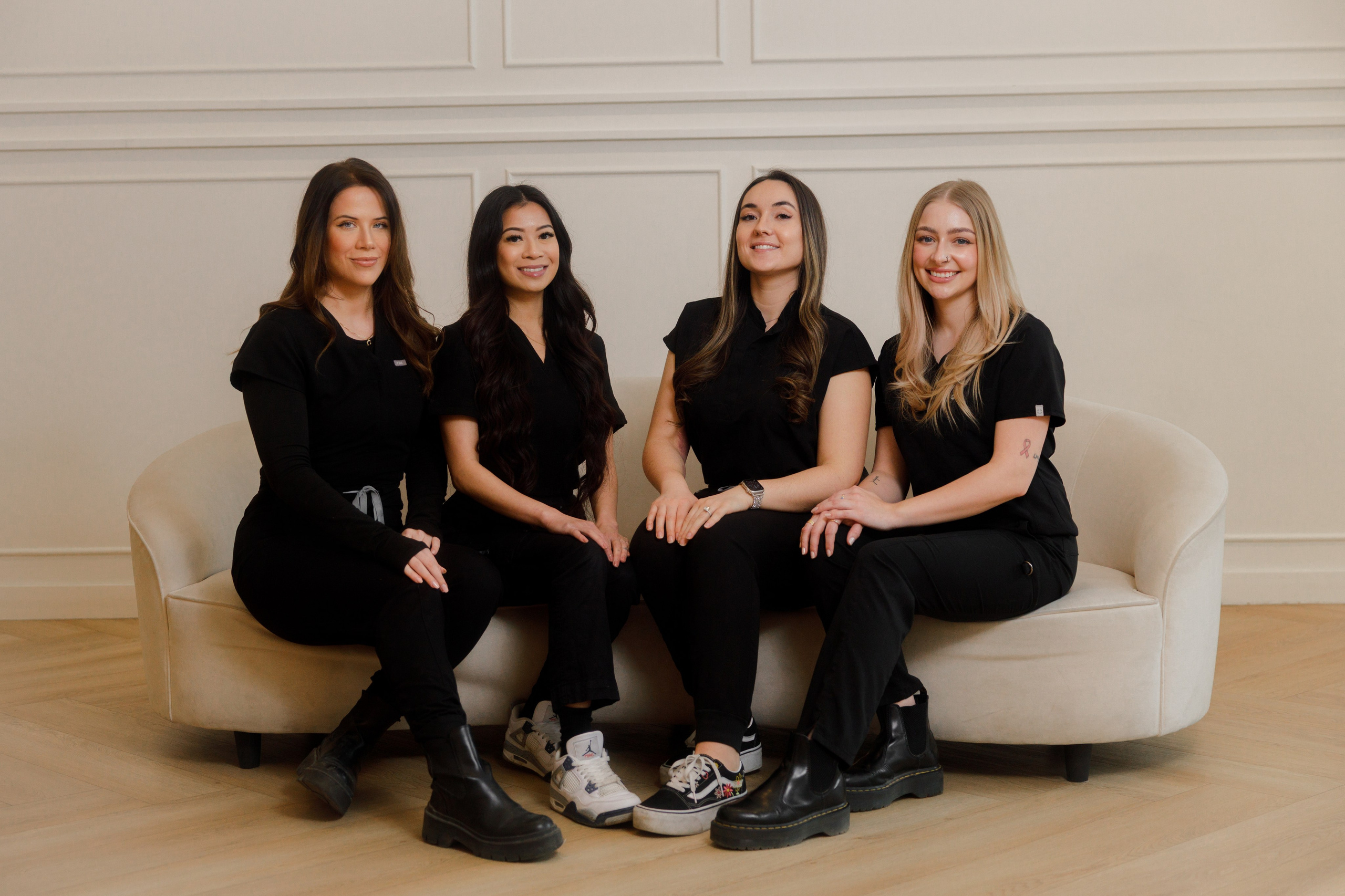 Beauty team branding. Photographer Elvira Hryshchenko