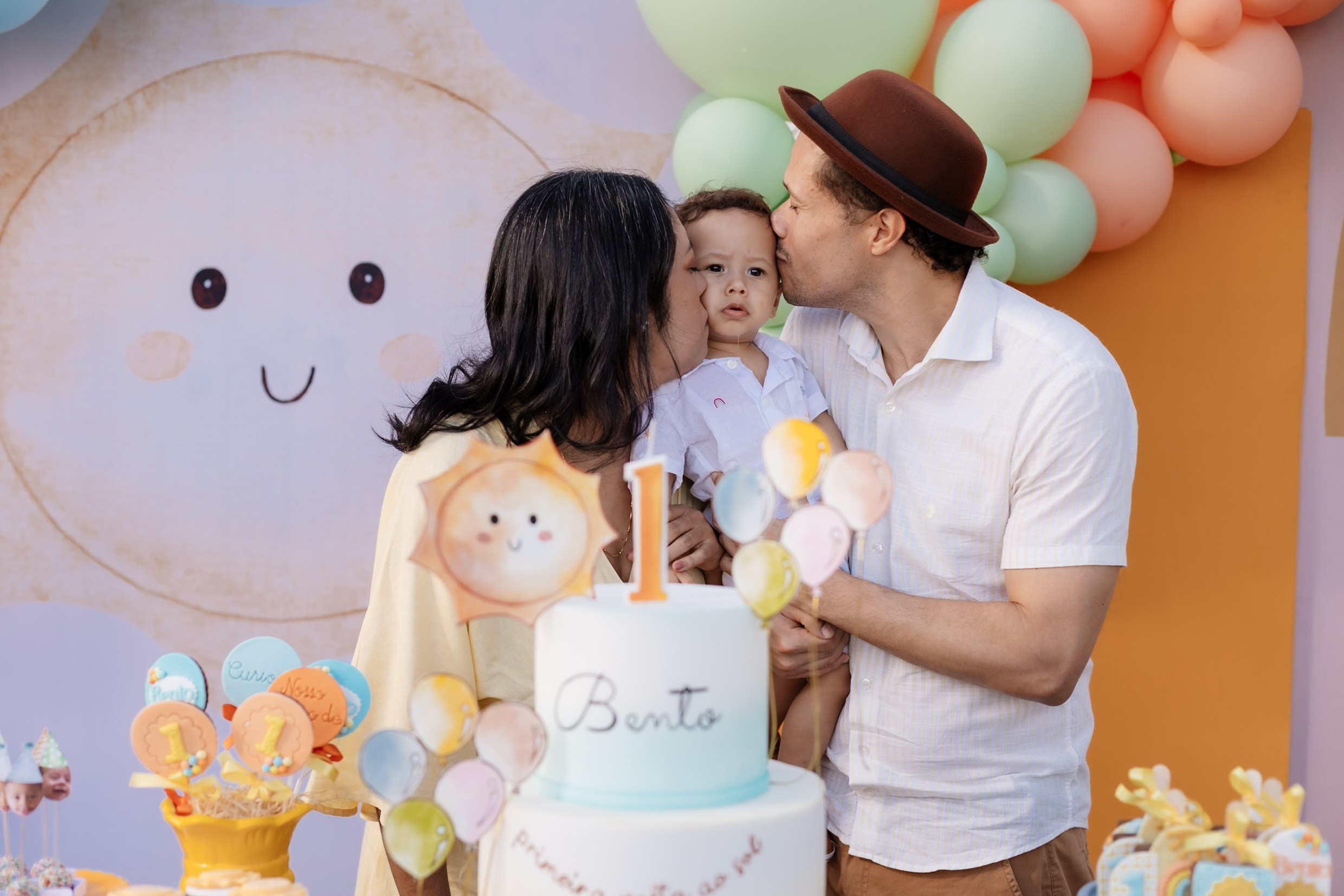 Bento 1 ano • Festa infantil em A Casa com Jardim | Fotografia de Família em Brasília e Recife